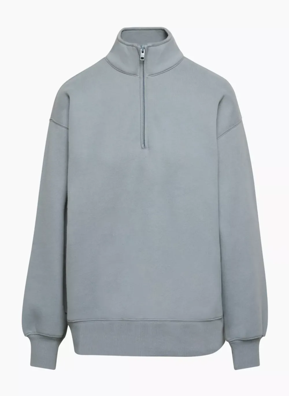 cozy fleece boyfriend 1/4 zip sweatshirt