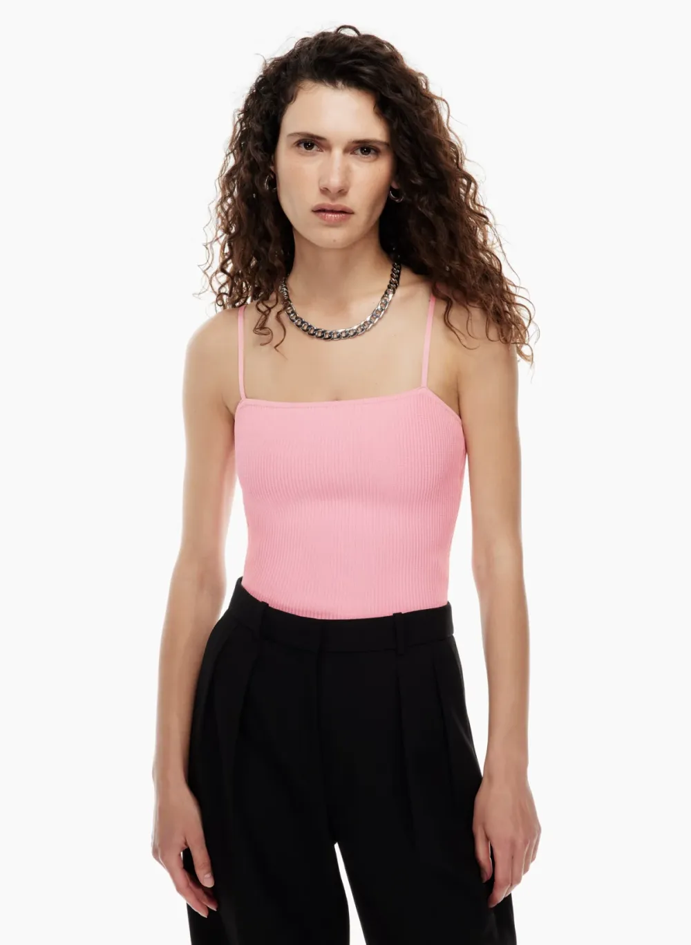 sculpt knit cami tank