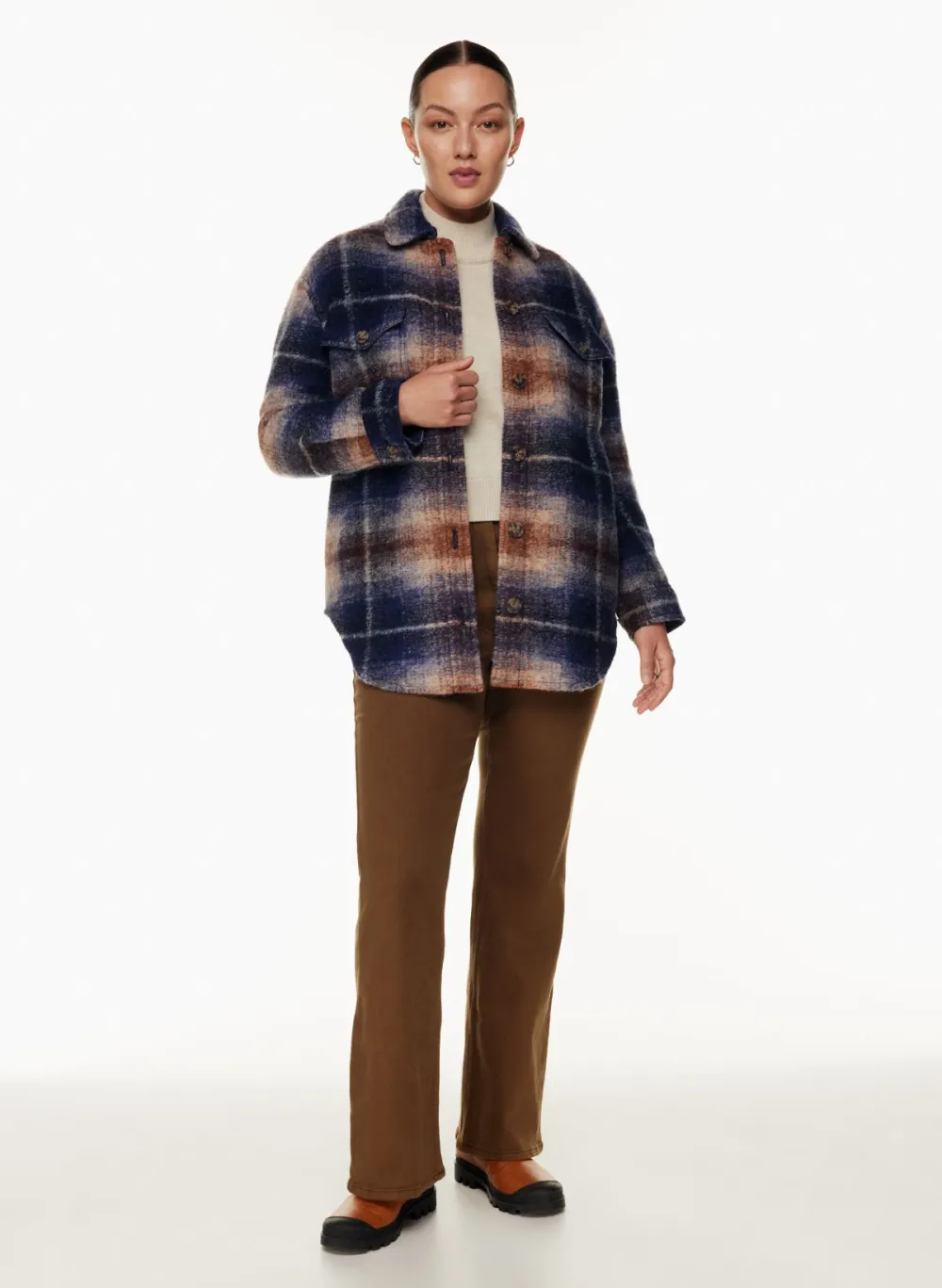 the gannaTM shirt jacket