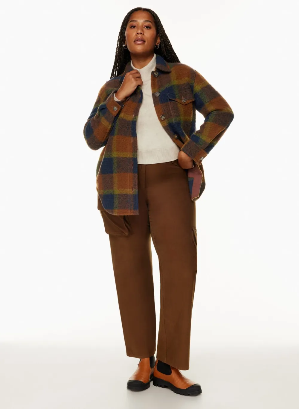 the gannaTM shirt jacket