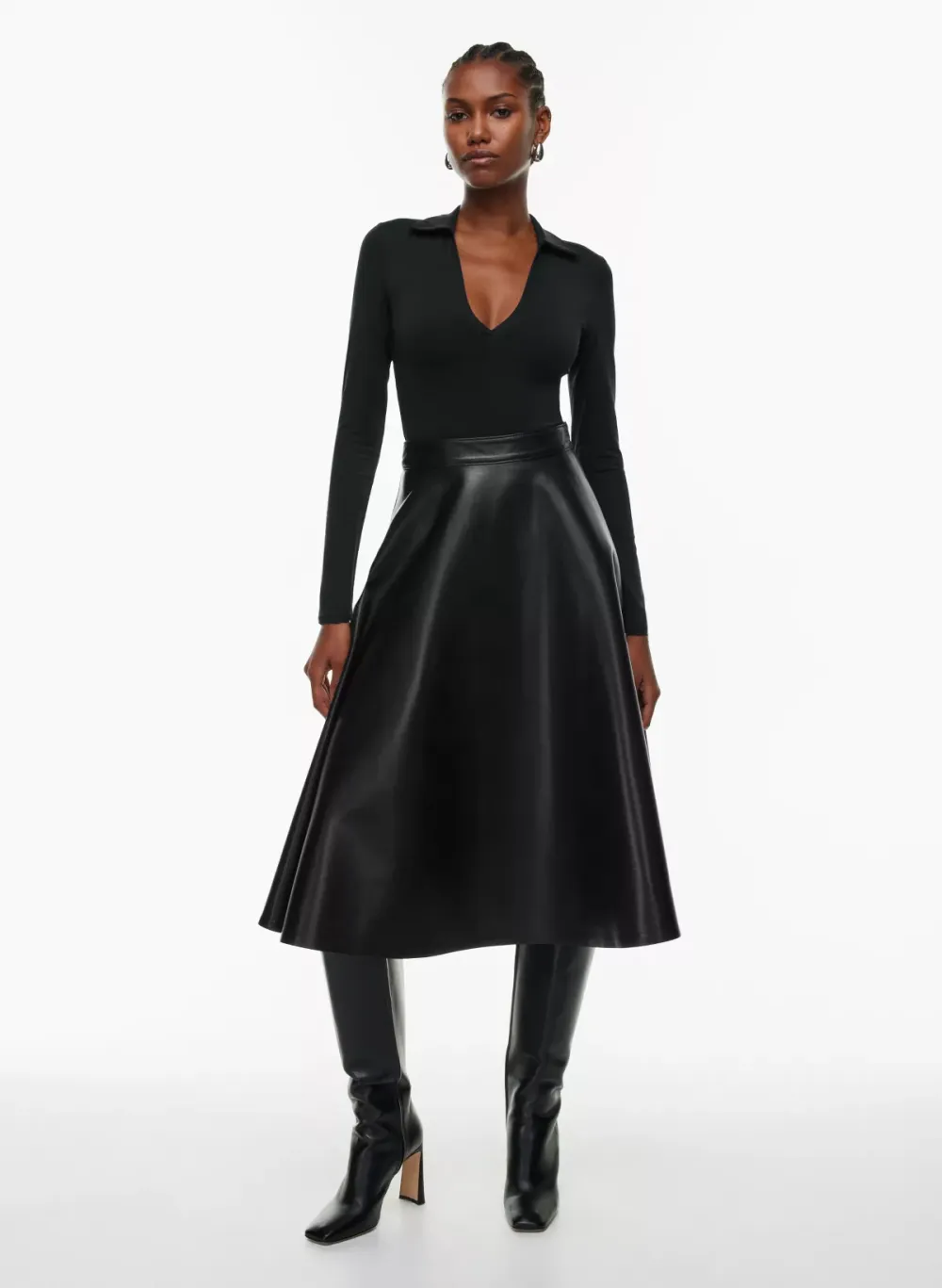 contour polo longsleeve bodysuit