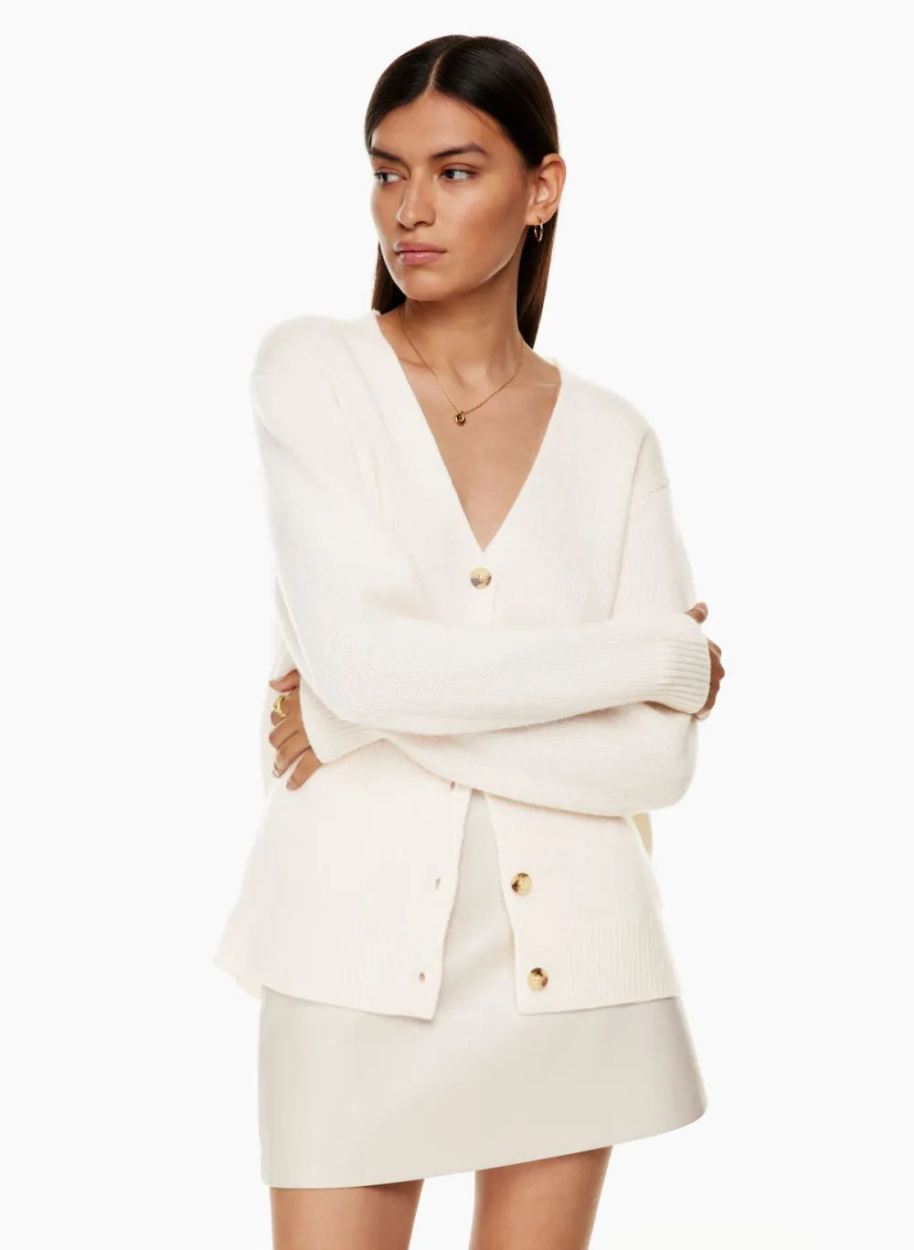 luxe cashmere parco sweater