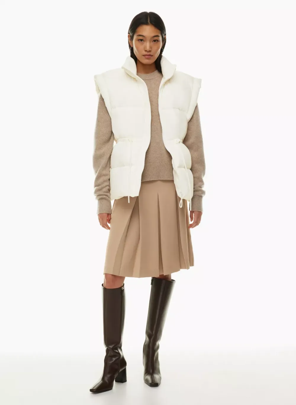 the chalet puffer vest