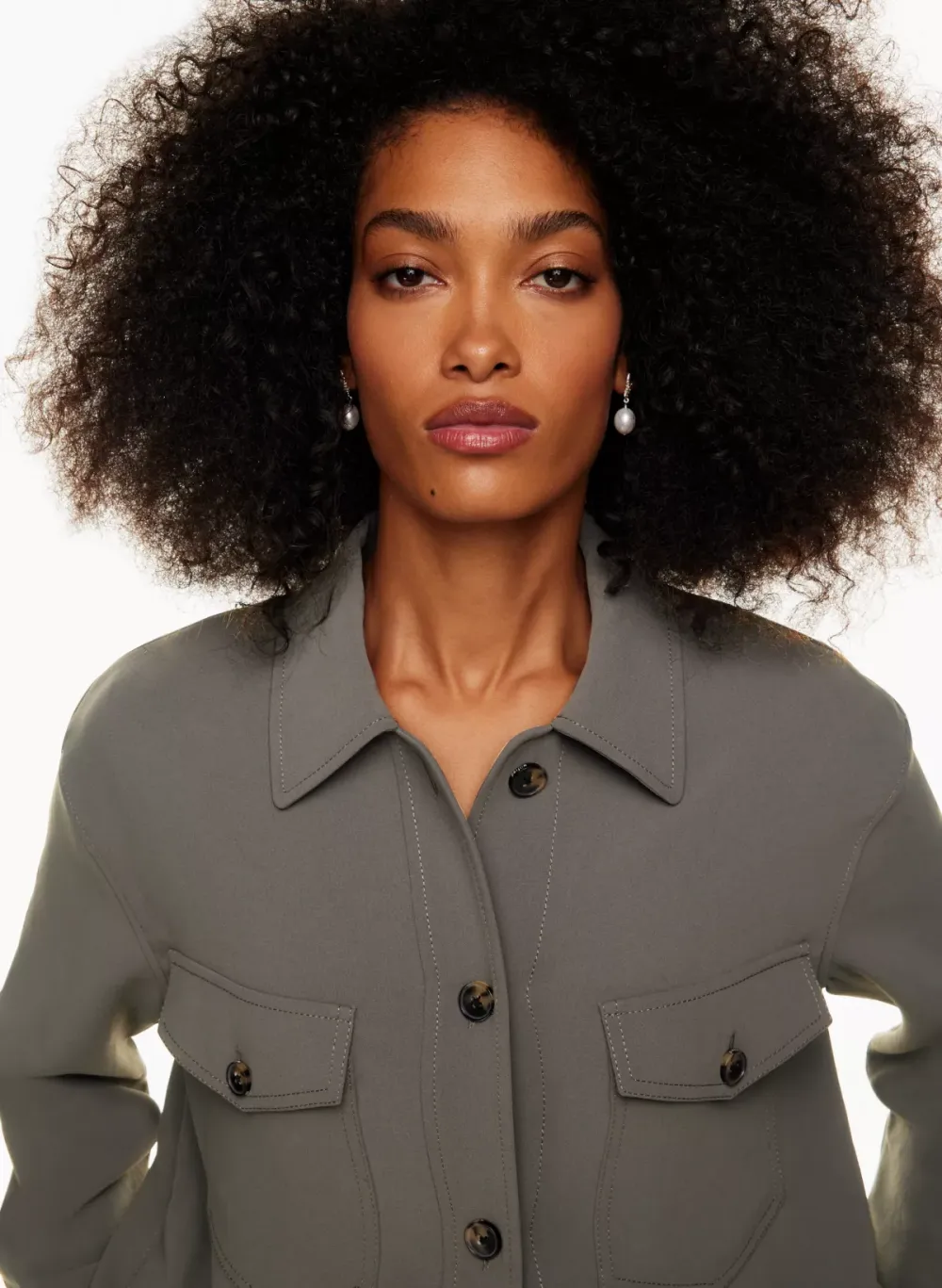 the gannaTM shirt jacket