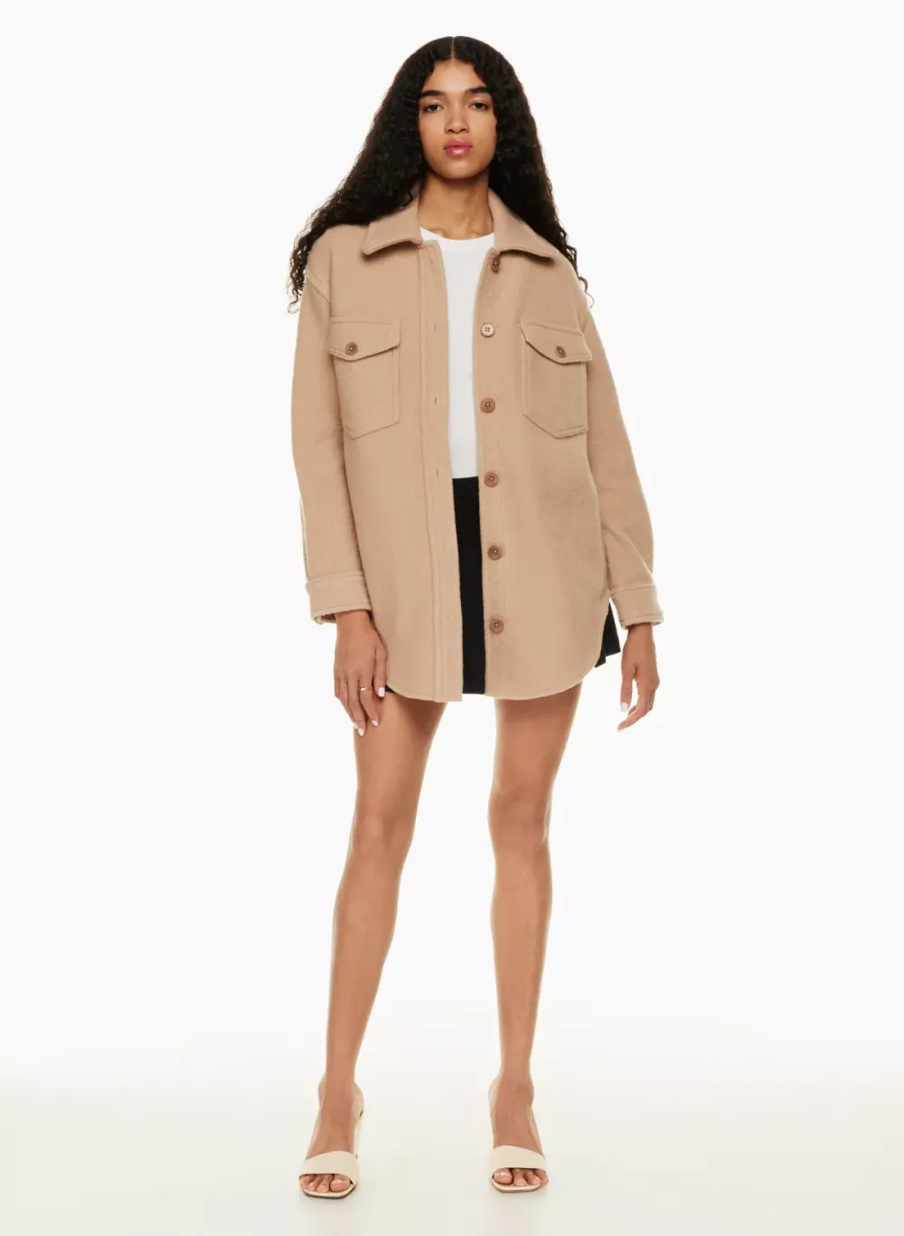 the gannaTM shirt jacket