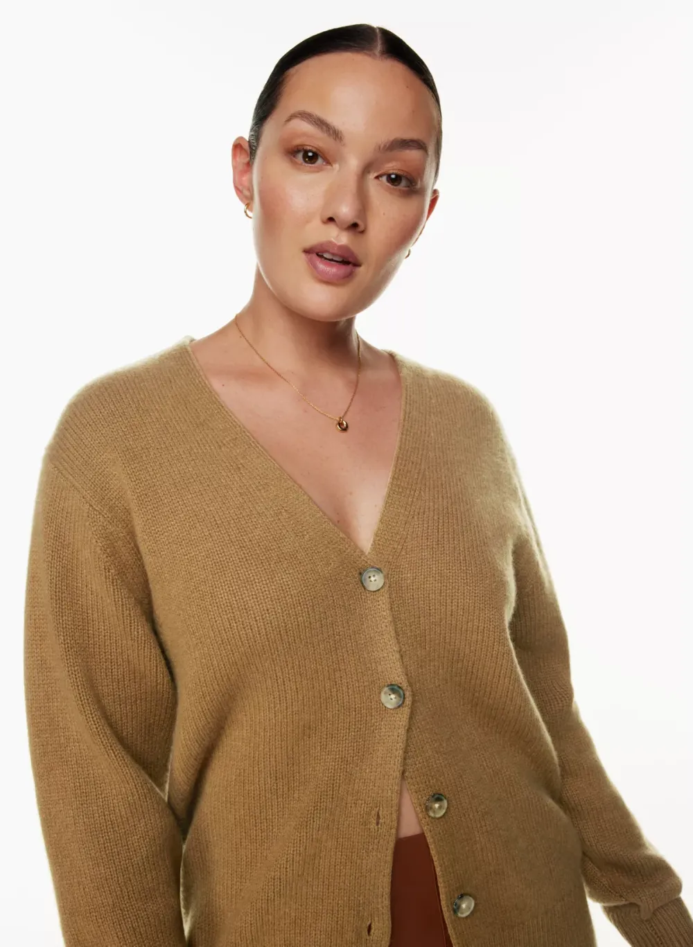 luxe cashmere parco sweater