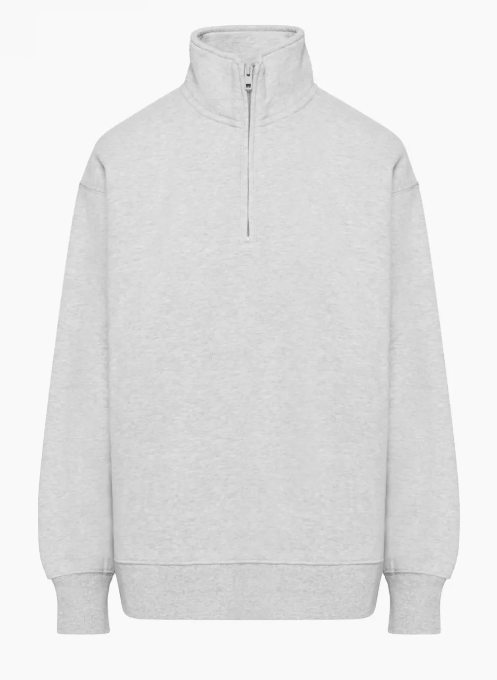 cozy fleece boyfriend 1/4 zip sweatshirt
