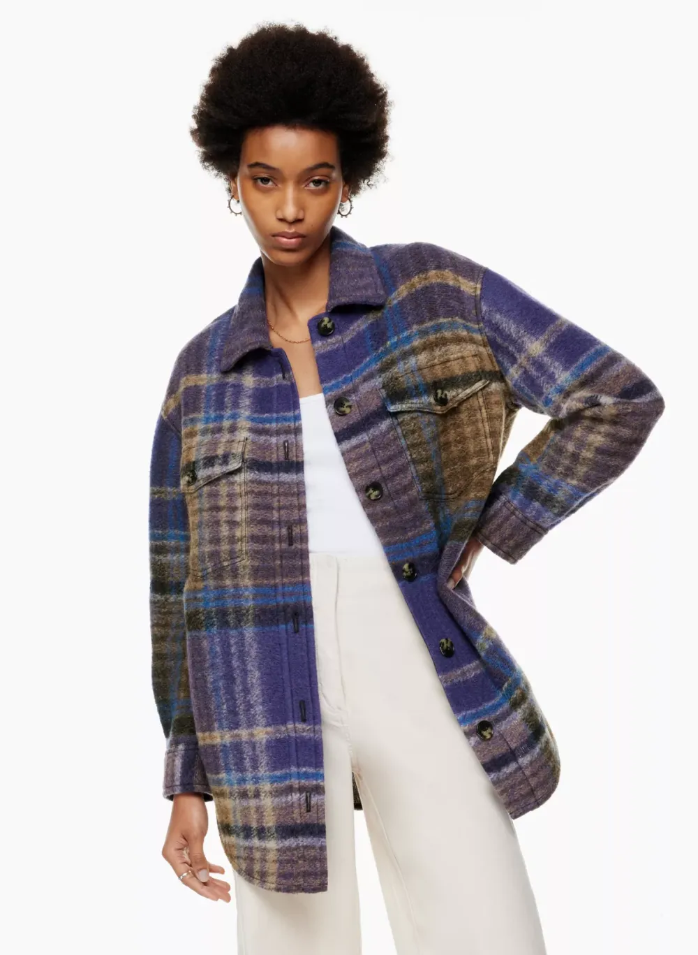 the gannaTM shirt jacket