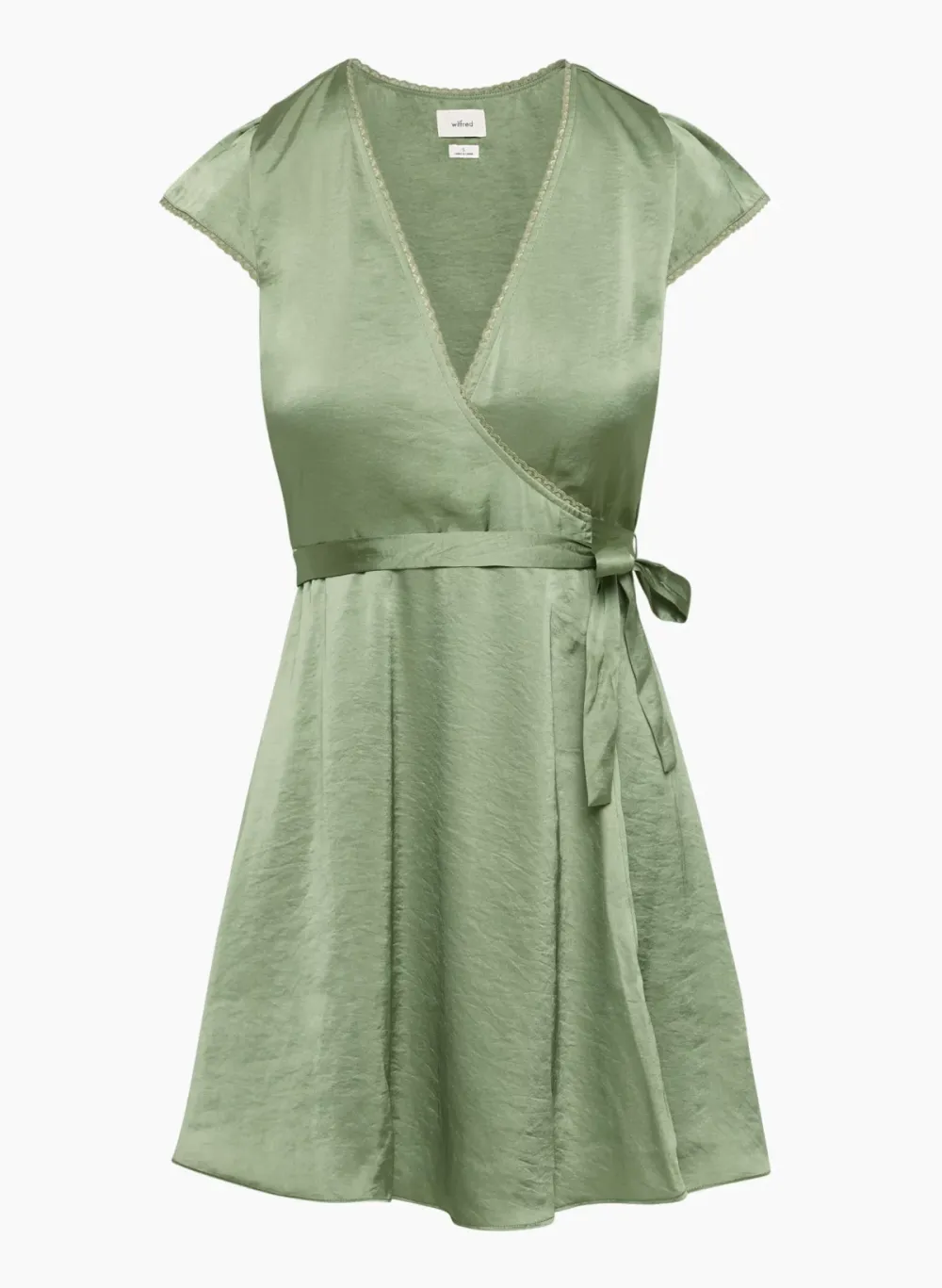 mademoiselle satin dress