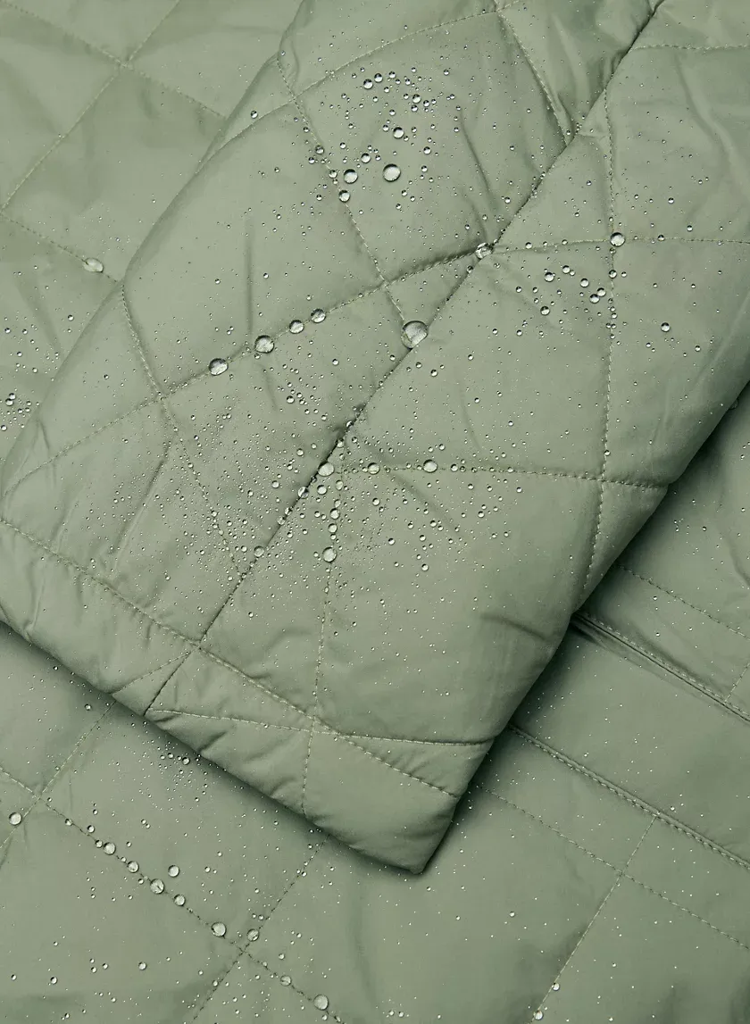 pavant quilted long jacket