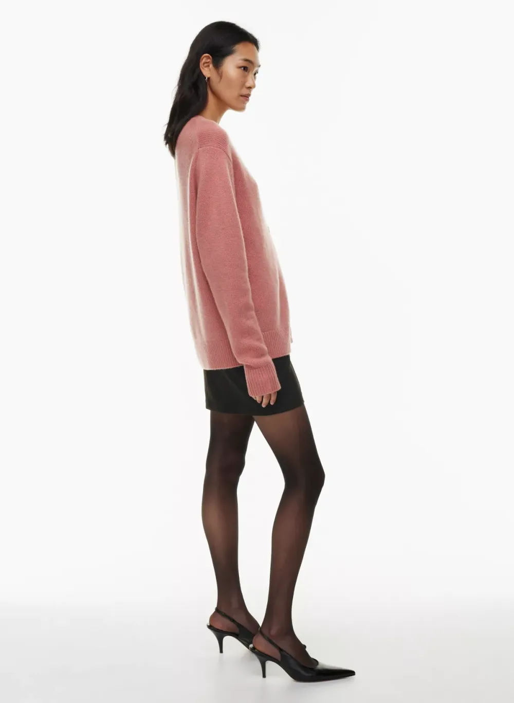 luxe cashmere parco sweater