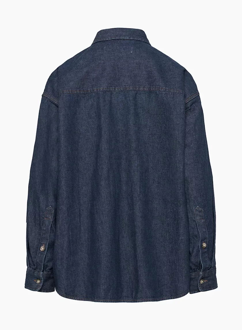 the '80s comfy denim shirt