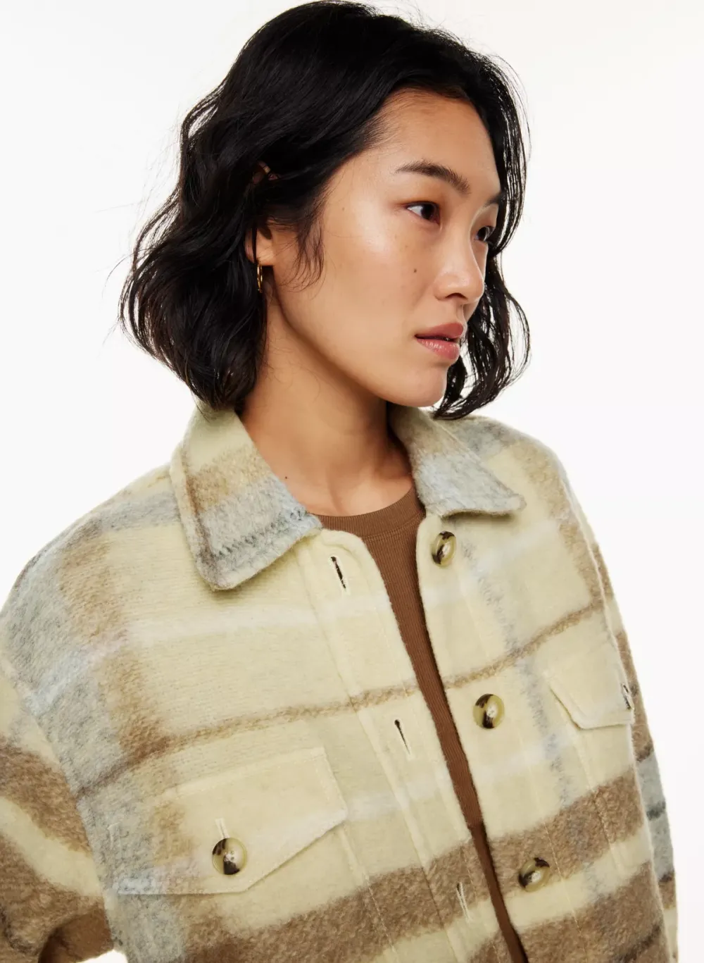 the gannaTM shirt jacket