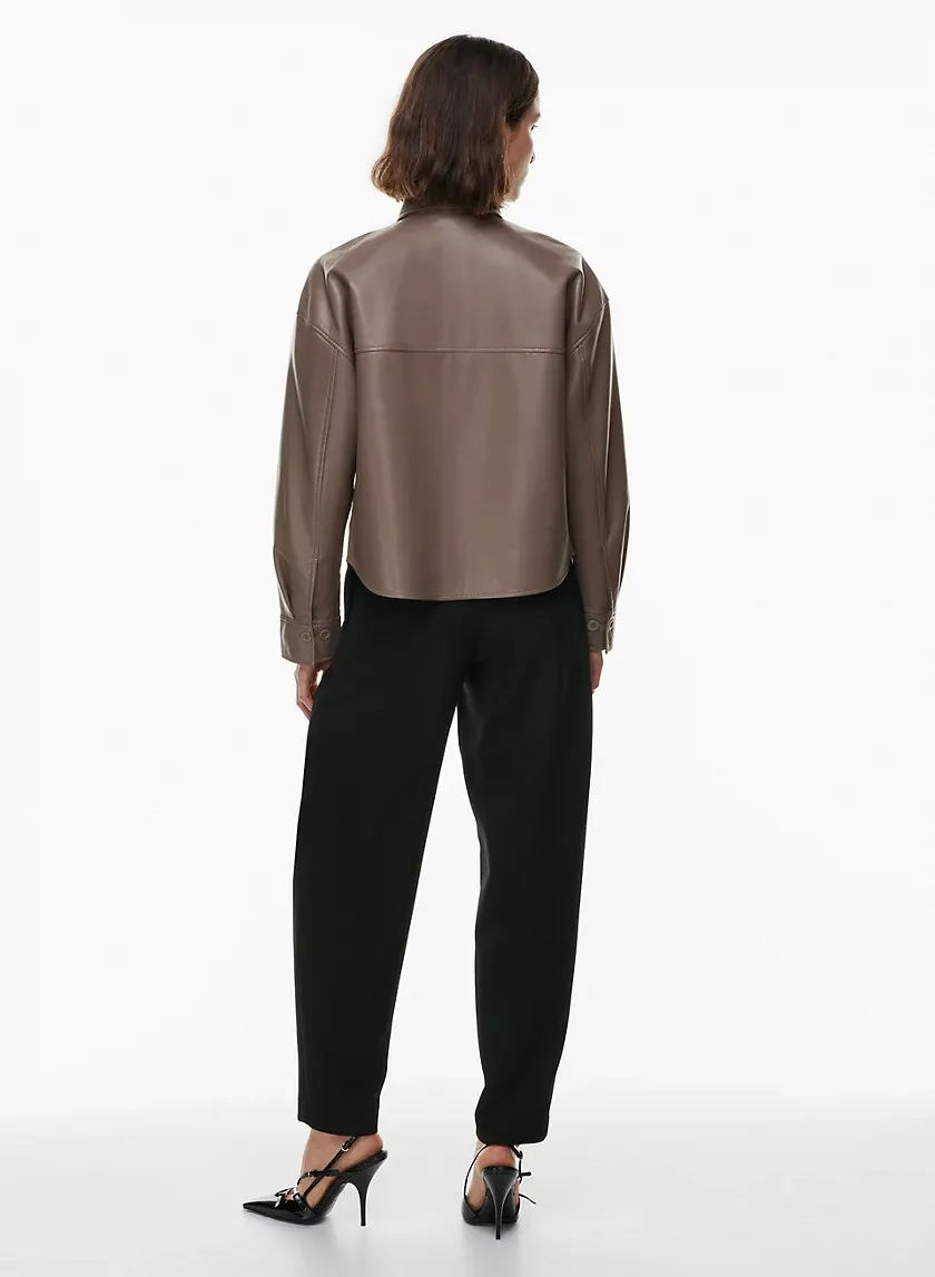 pelli hip shirt jacket