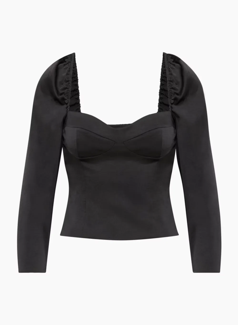 new novella satin blouse