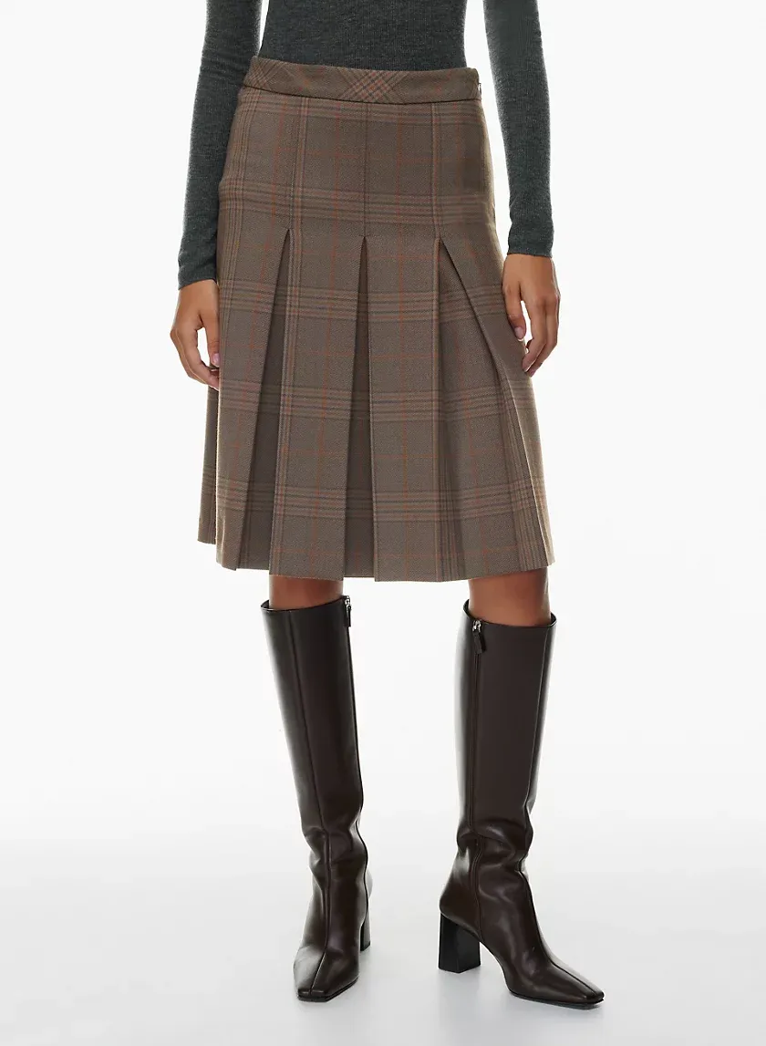 windmill pleated skirt