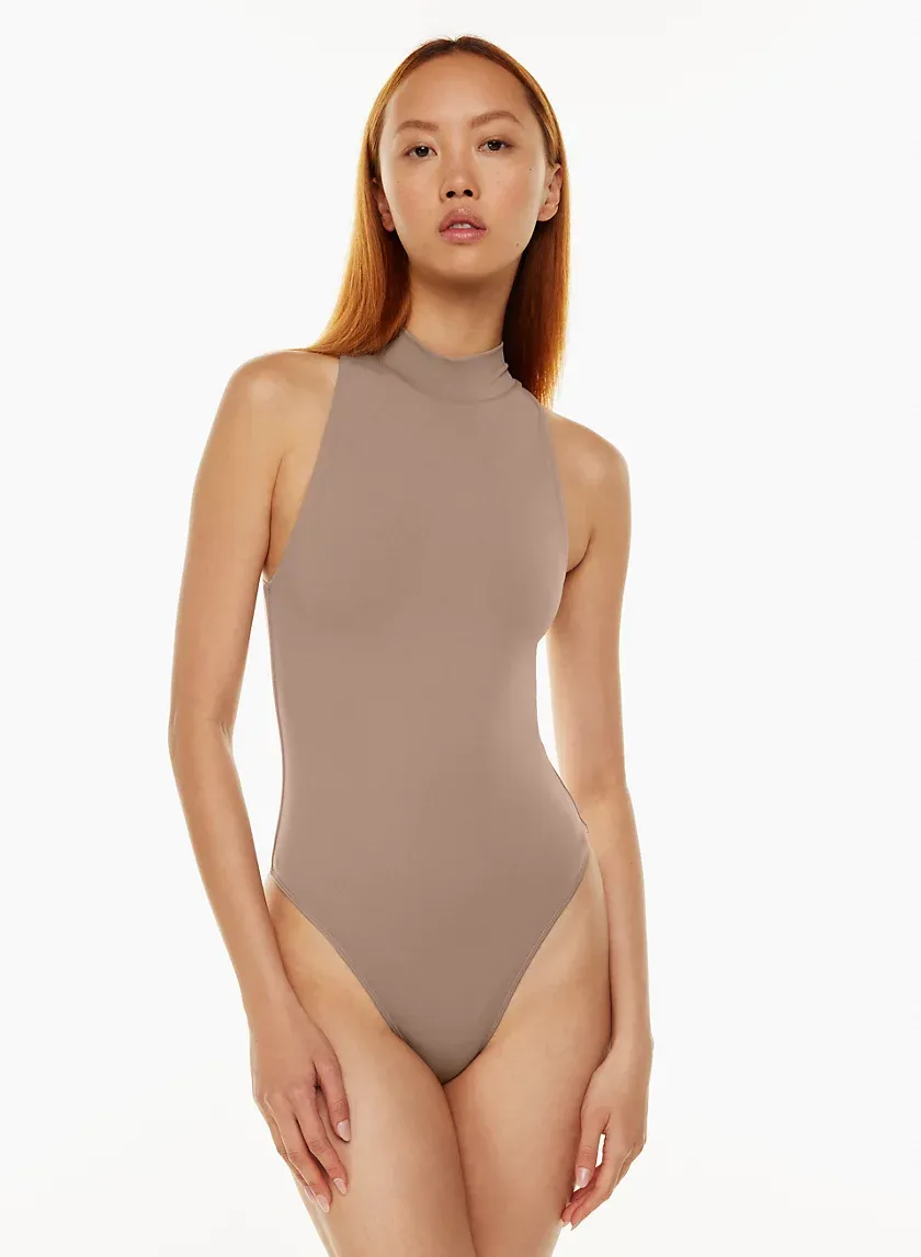 contour mockneck bodysuit