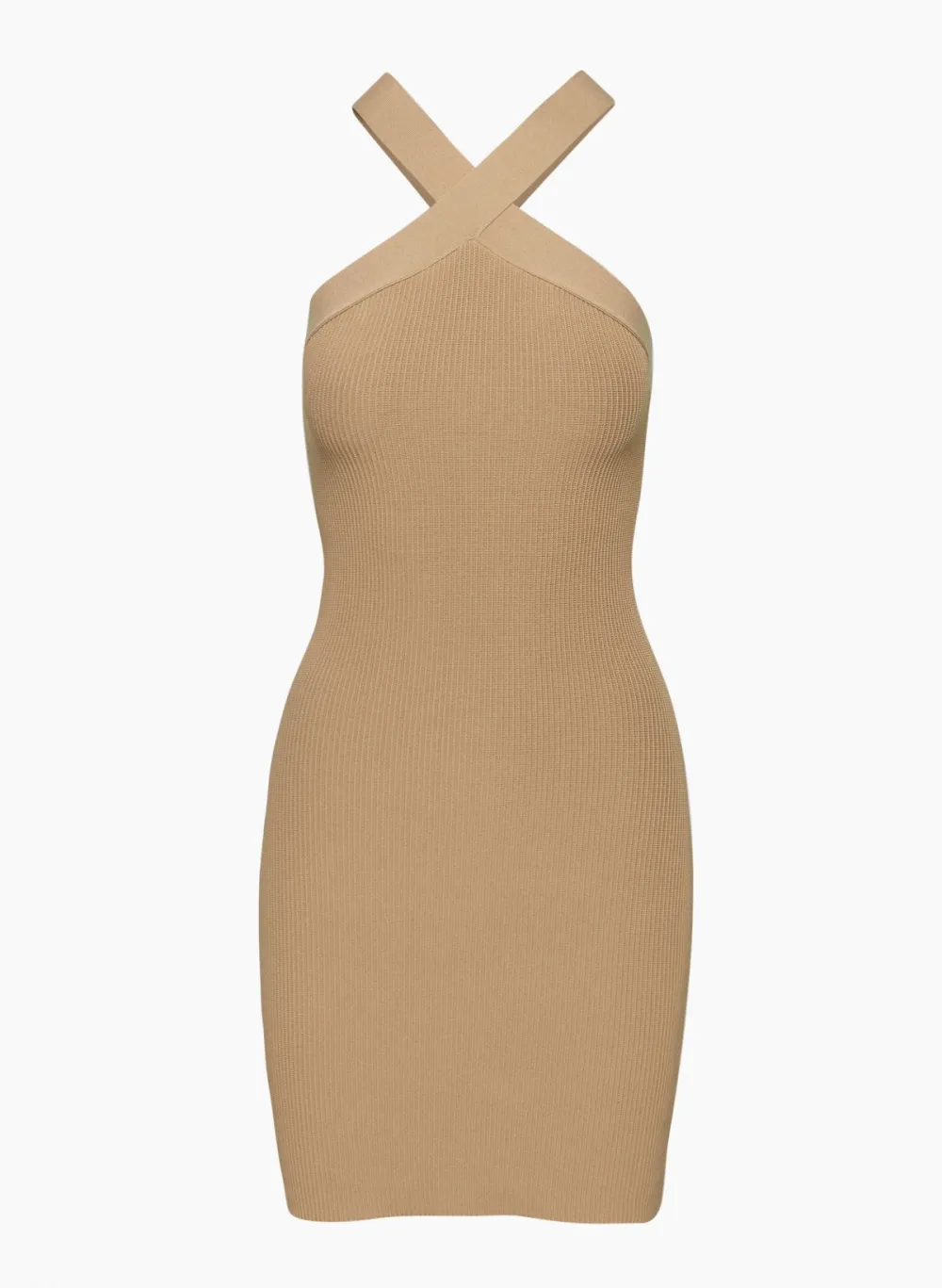 sculpt knit criss cross dress