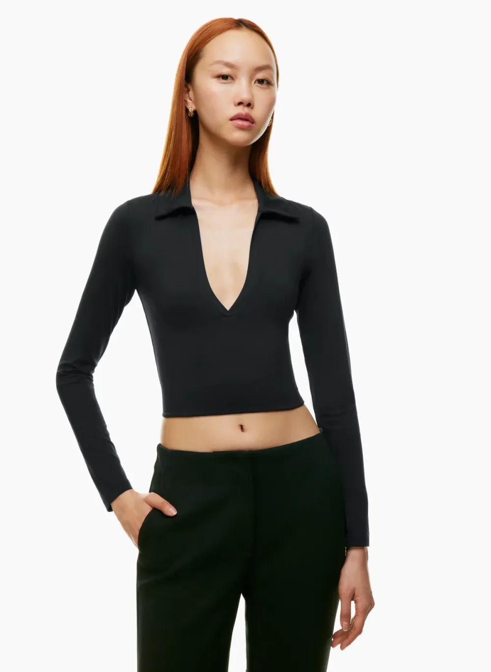 contour polo longsleeve