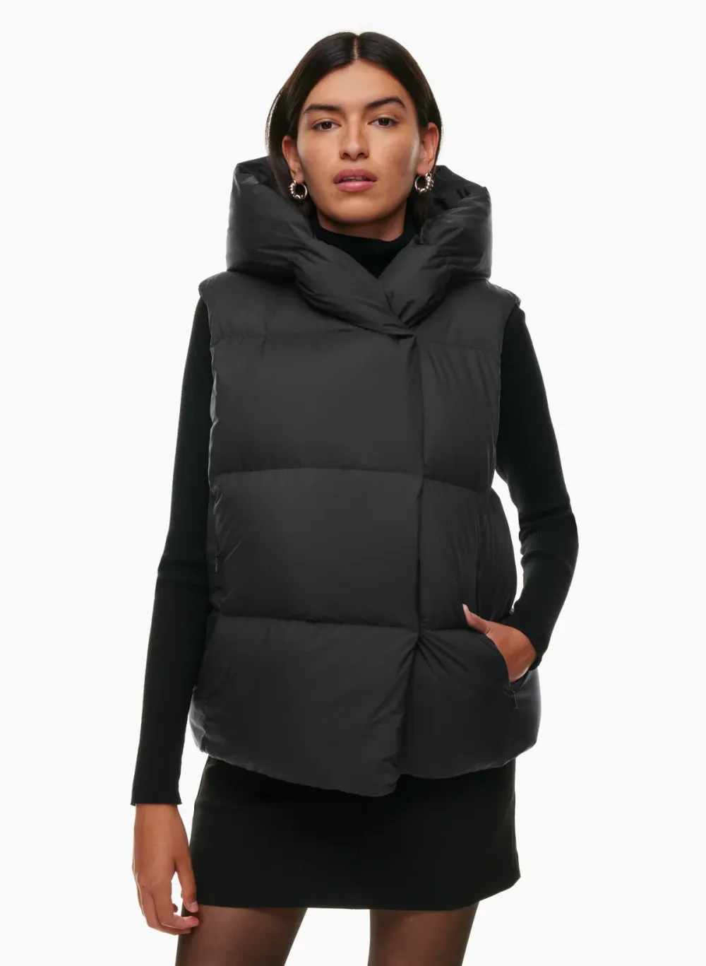 the duvet puffer vest