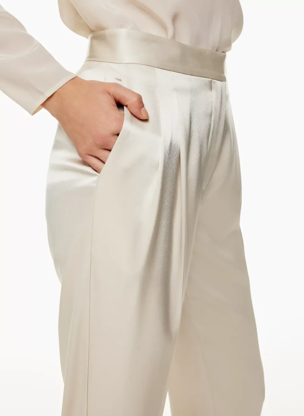 vogue satin pant