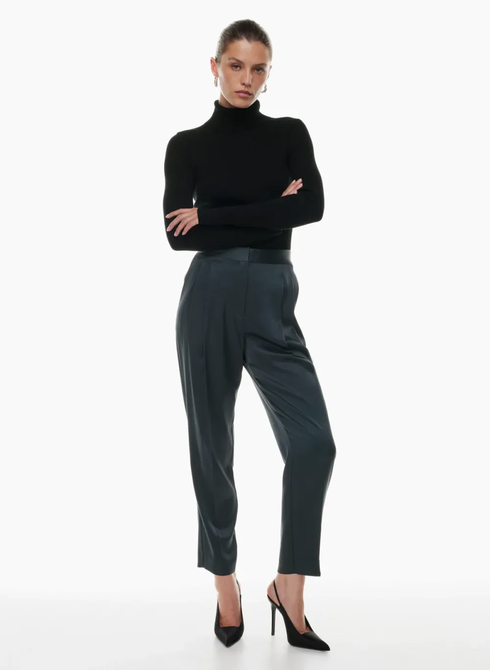 vogue satin pant