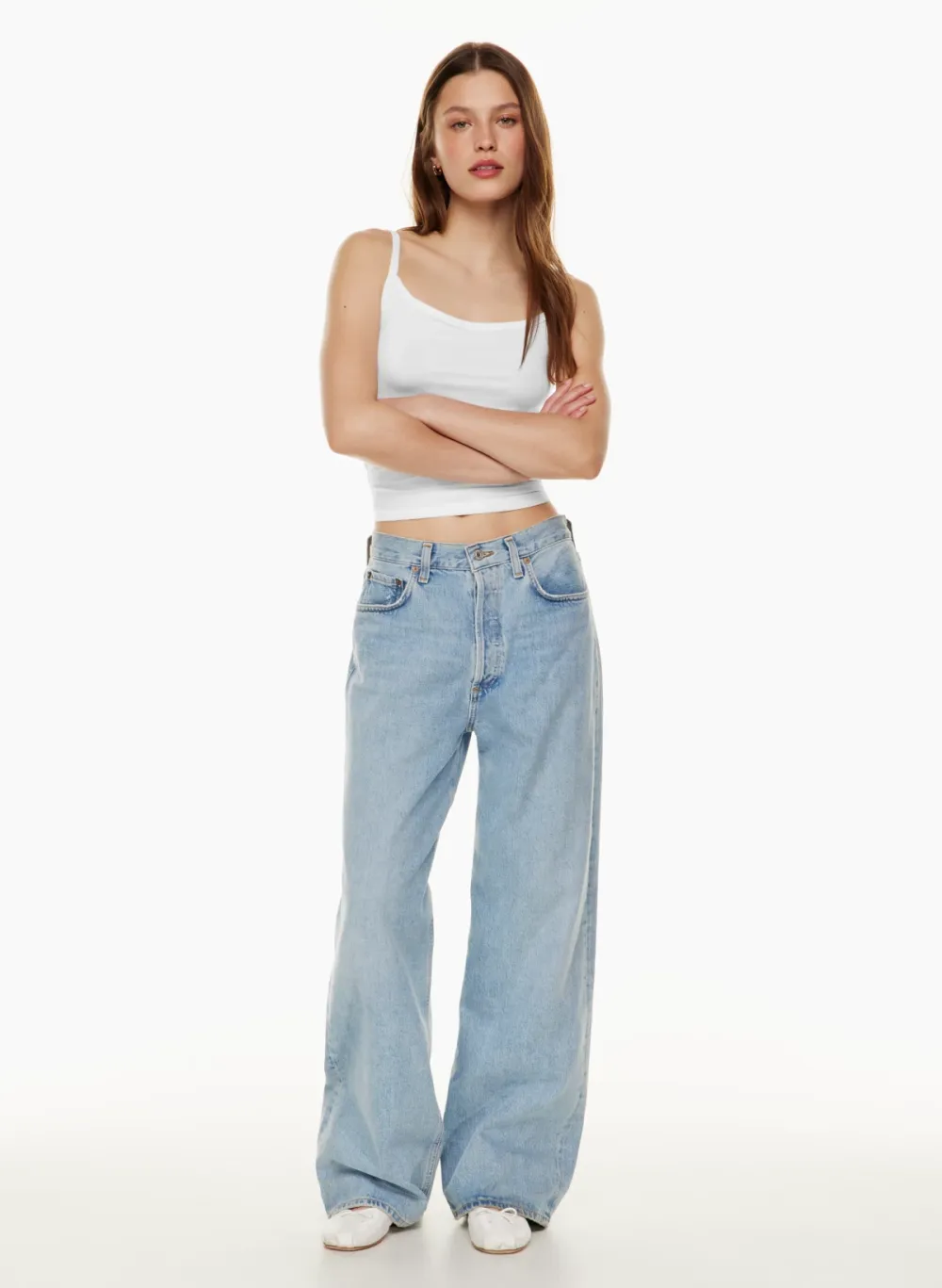 low-slung baggy jean
