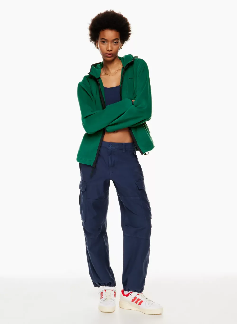 sno polar oversized zip hoodie