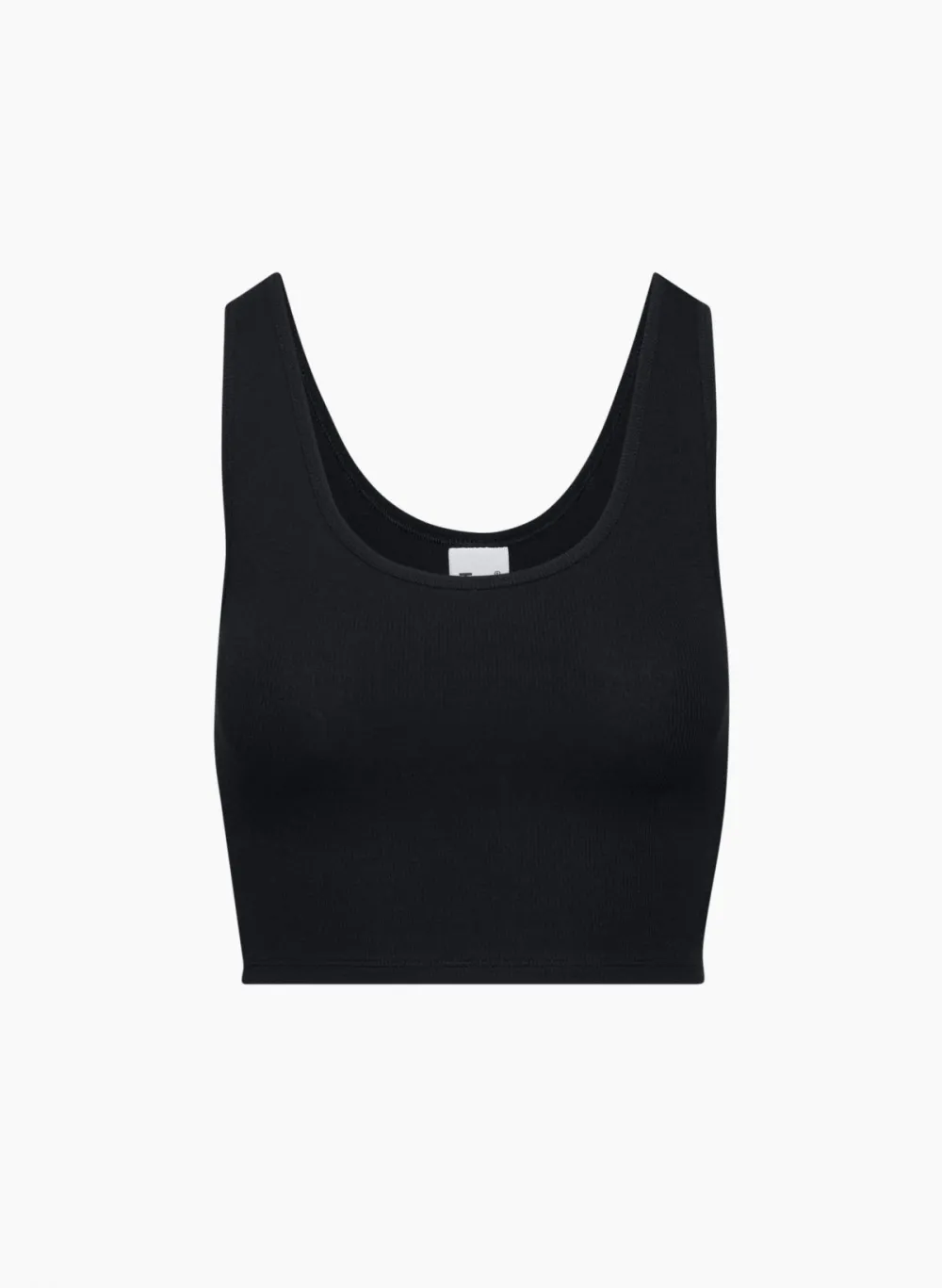 homestretchTM scoopneck cropped tank