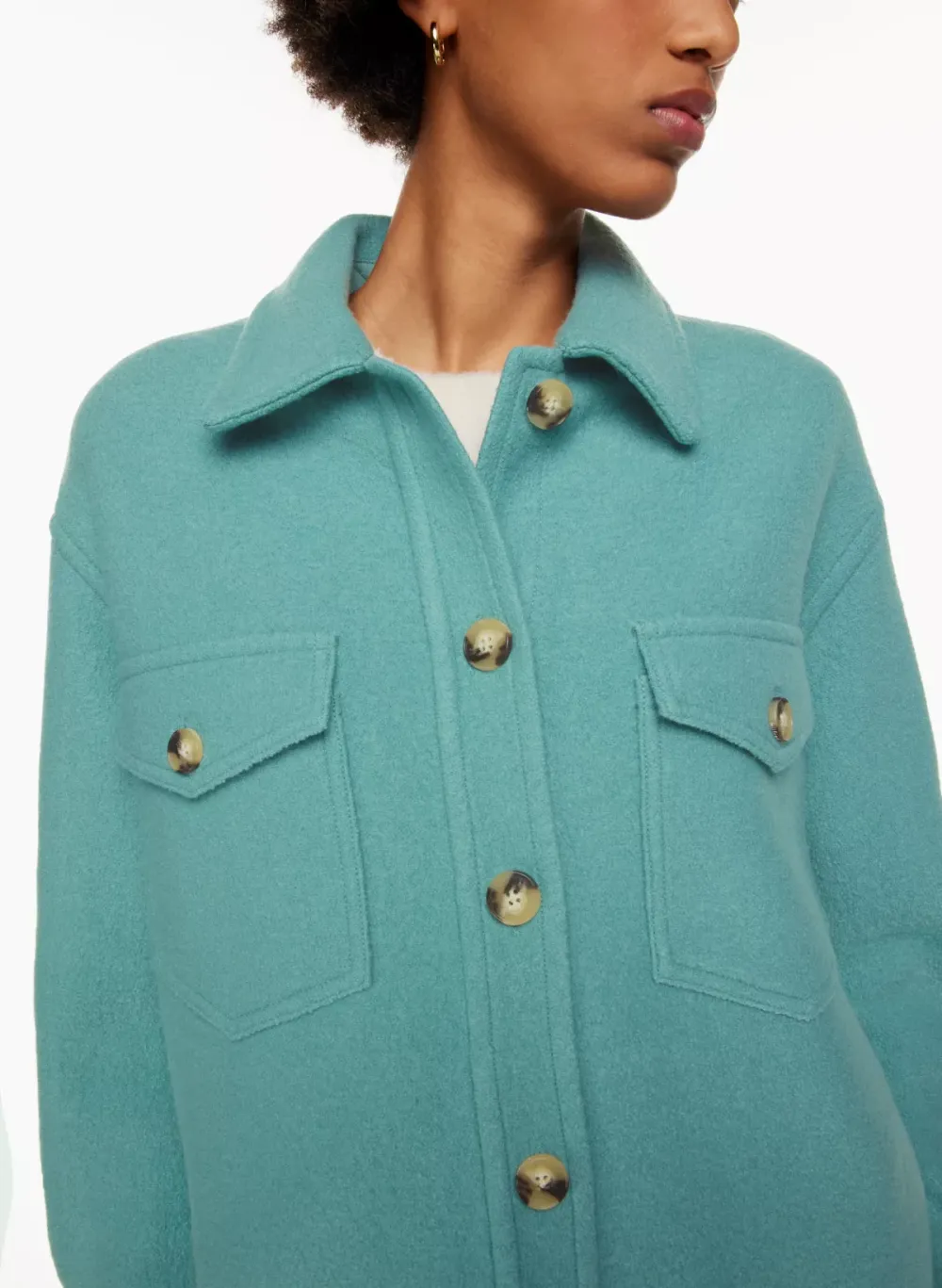 the gannaTM shirt jacket