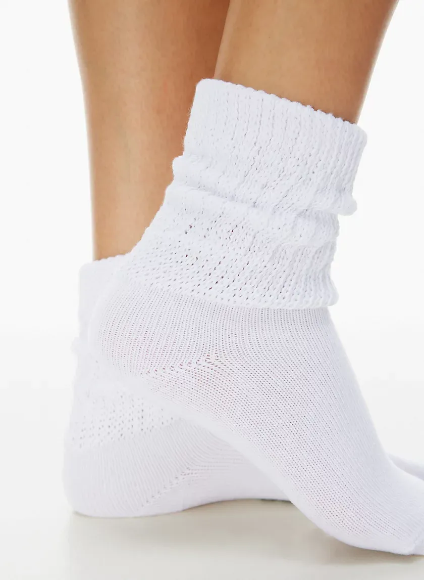 scrunch ankle sock