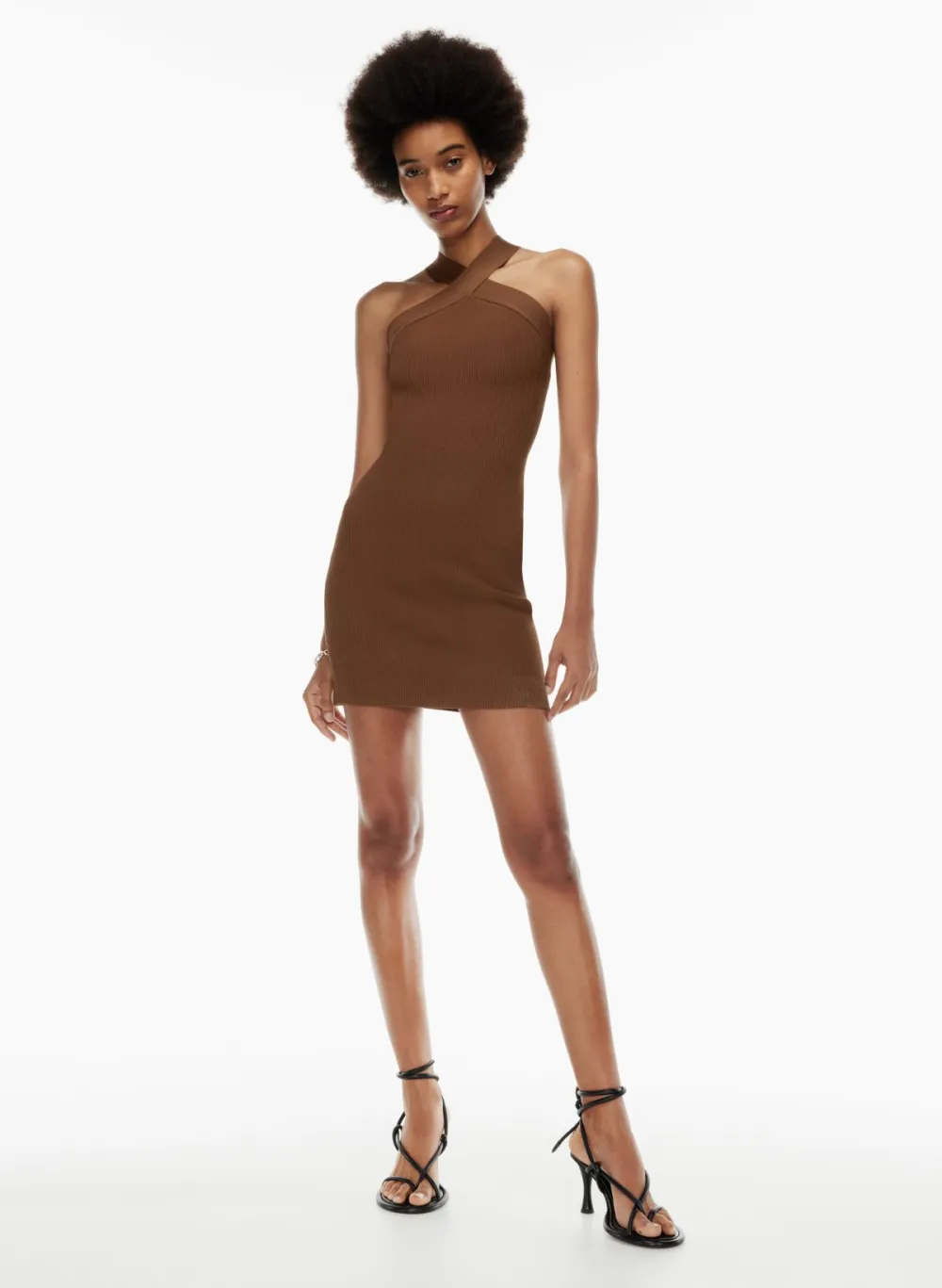 sculpt knit criss cross dress