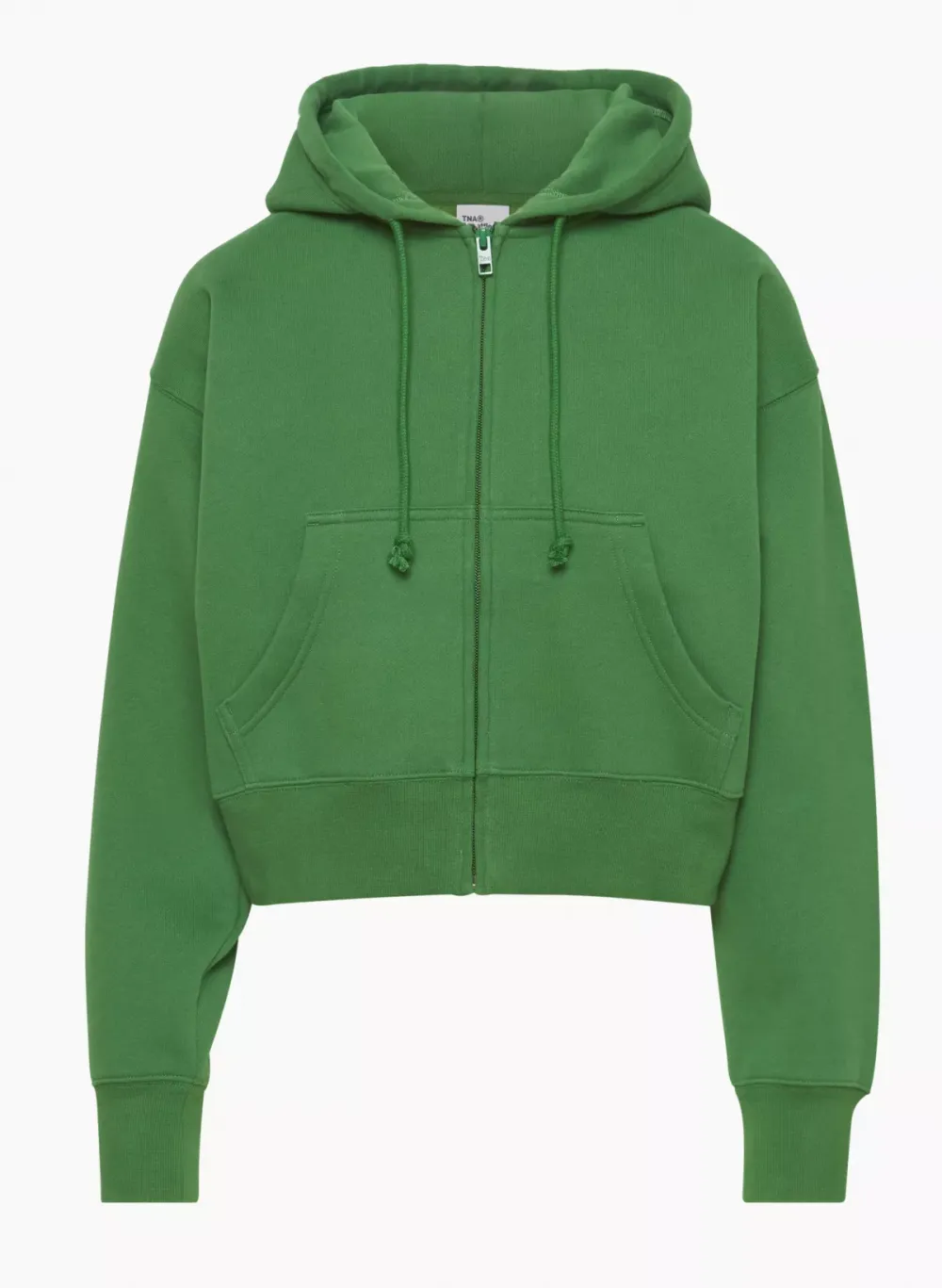 cozy fleece boyfriend boxy zip hoodie