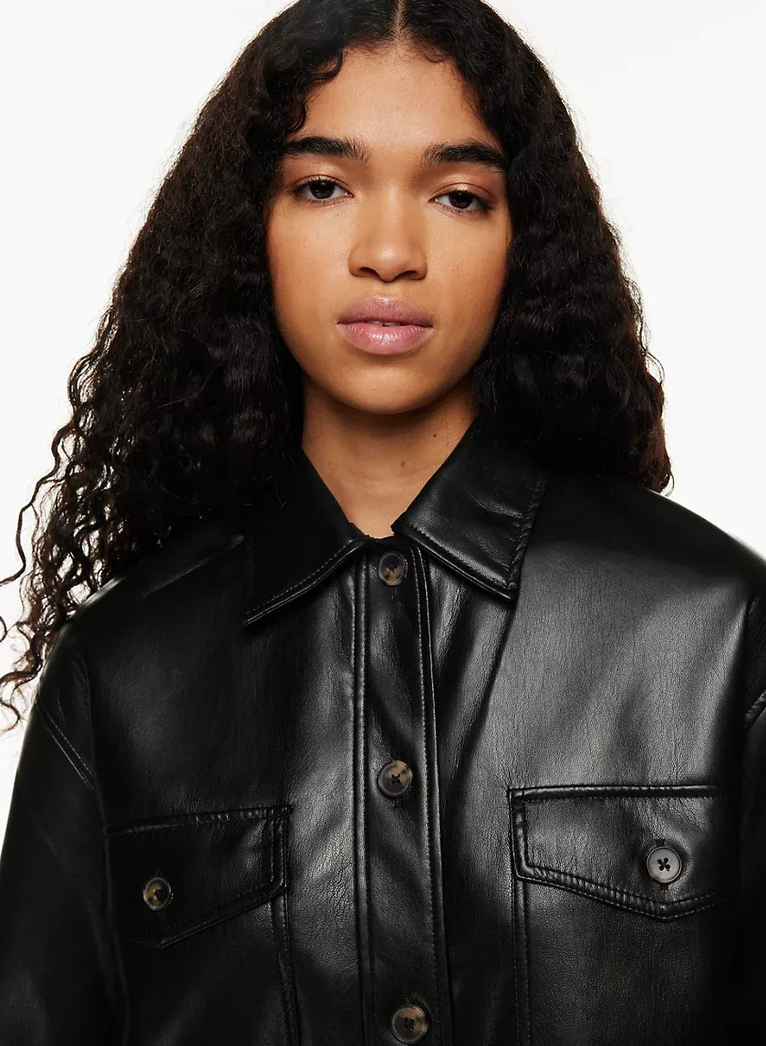 the gannaTM shirt jacket