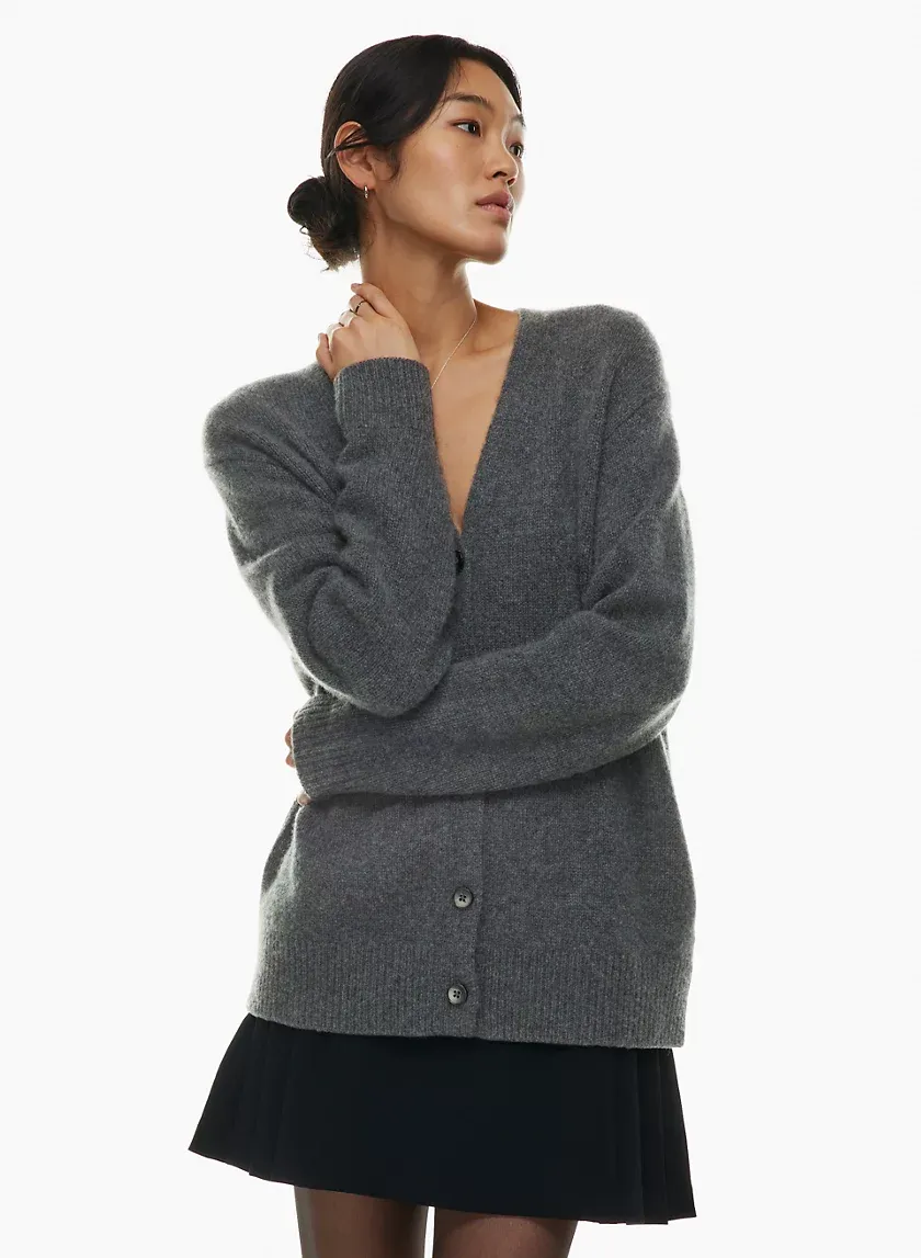 luxe cashmere parco sweater