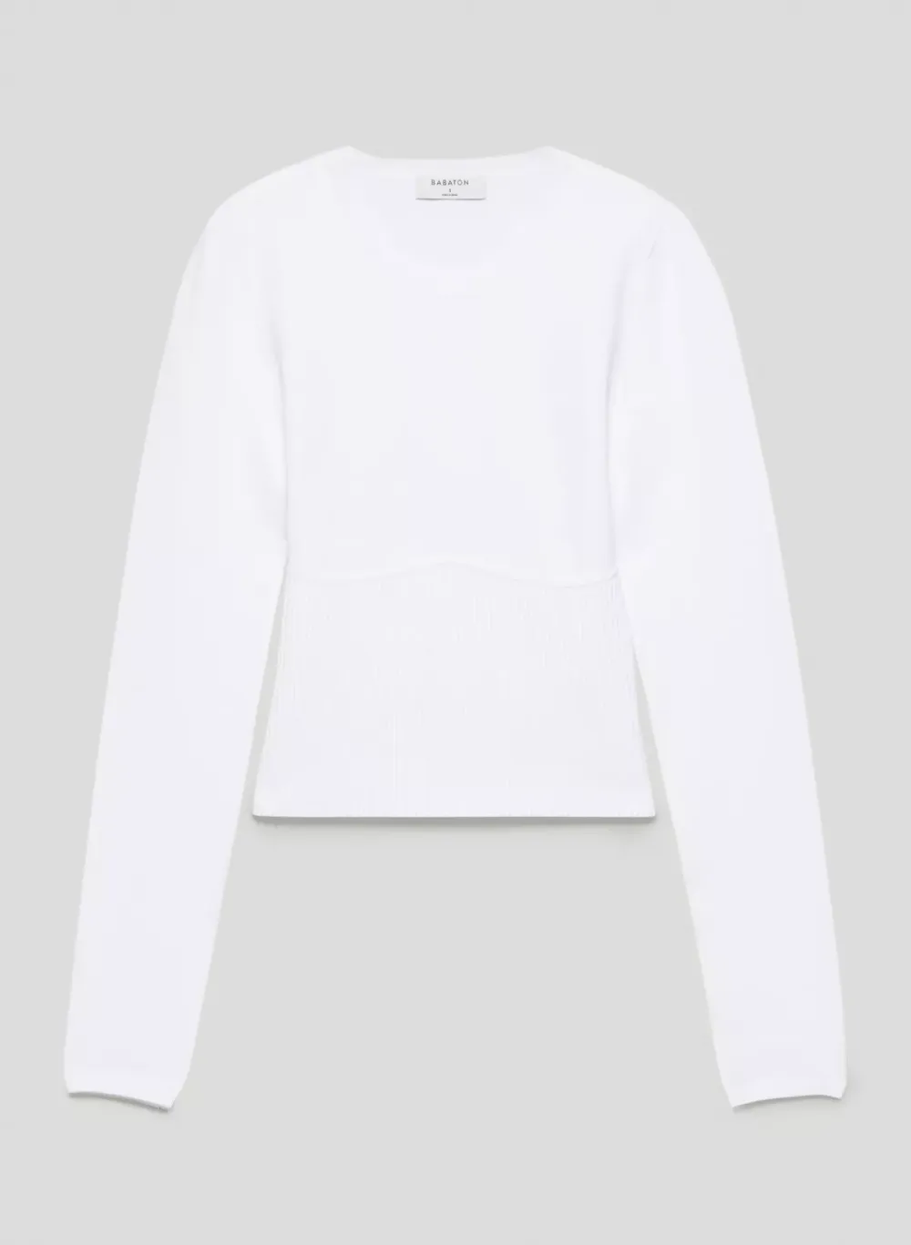 sculpt knit empire longsleeve