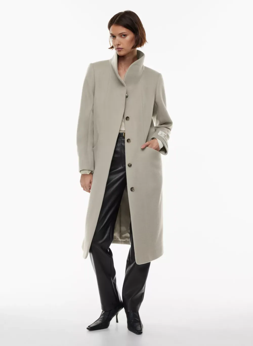 the cocoon long coat