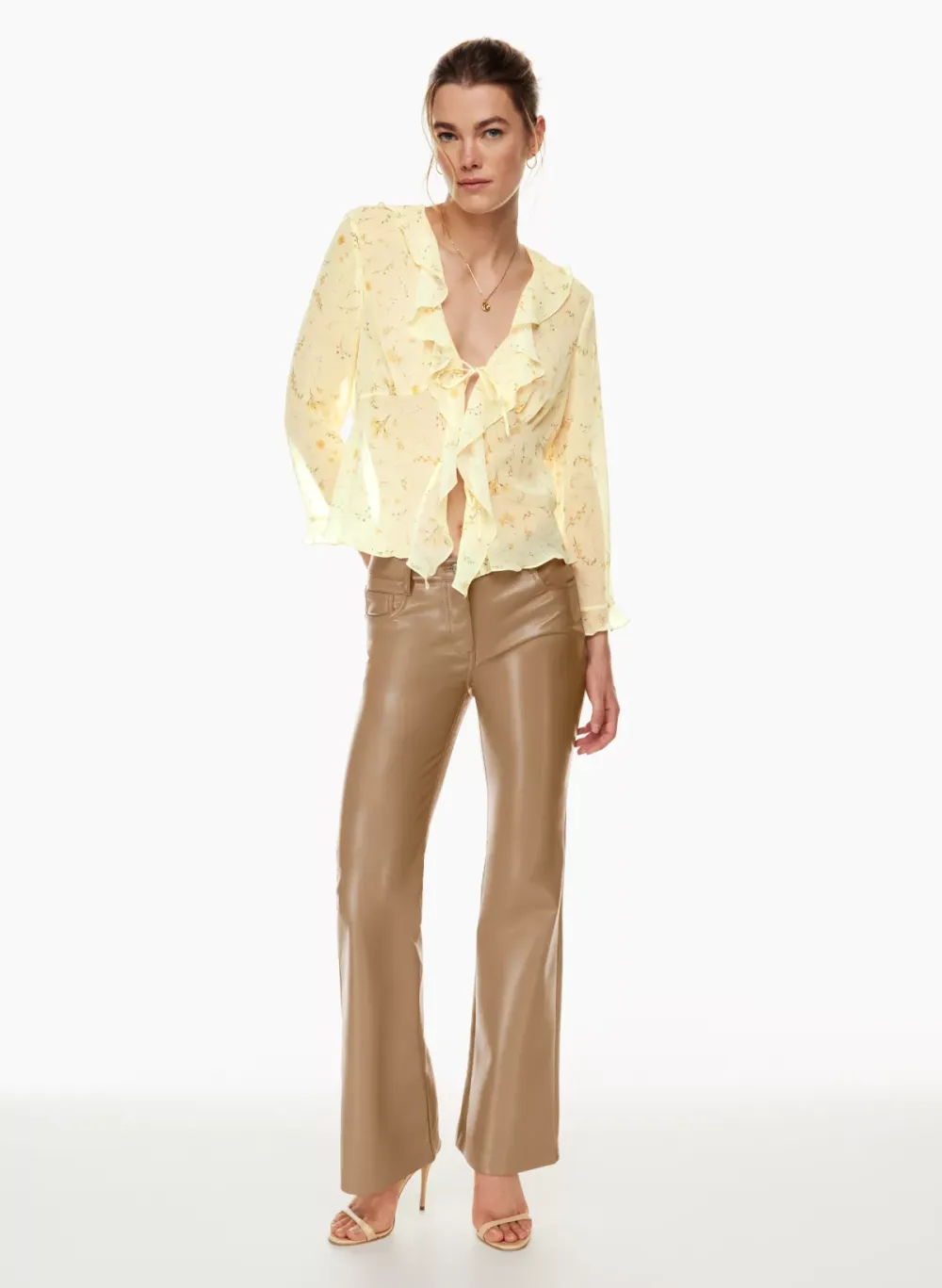 the melinaTM low-rise flare pant