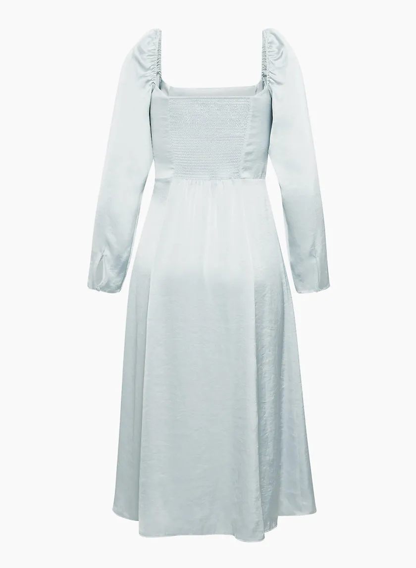 bridgerton satin dress