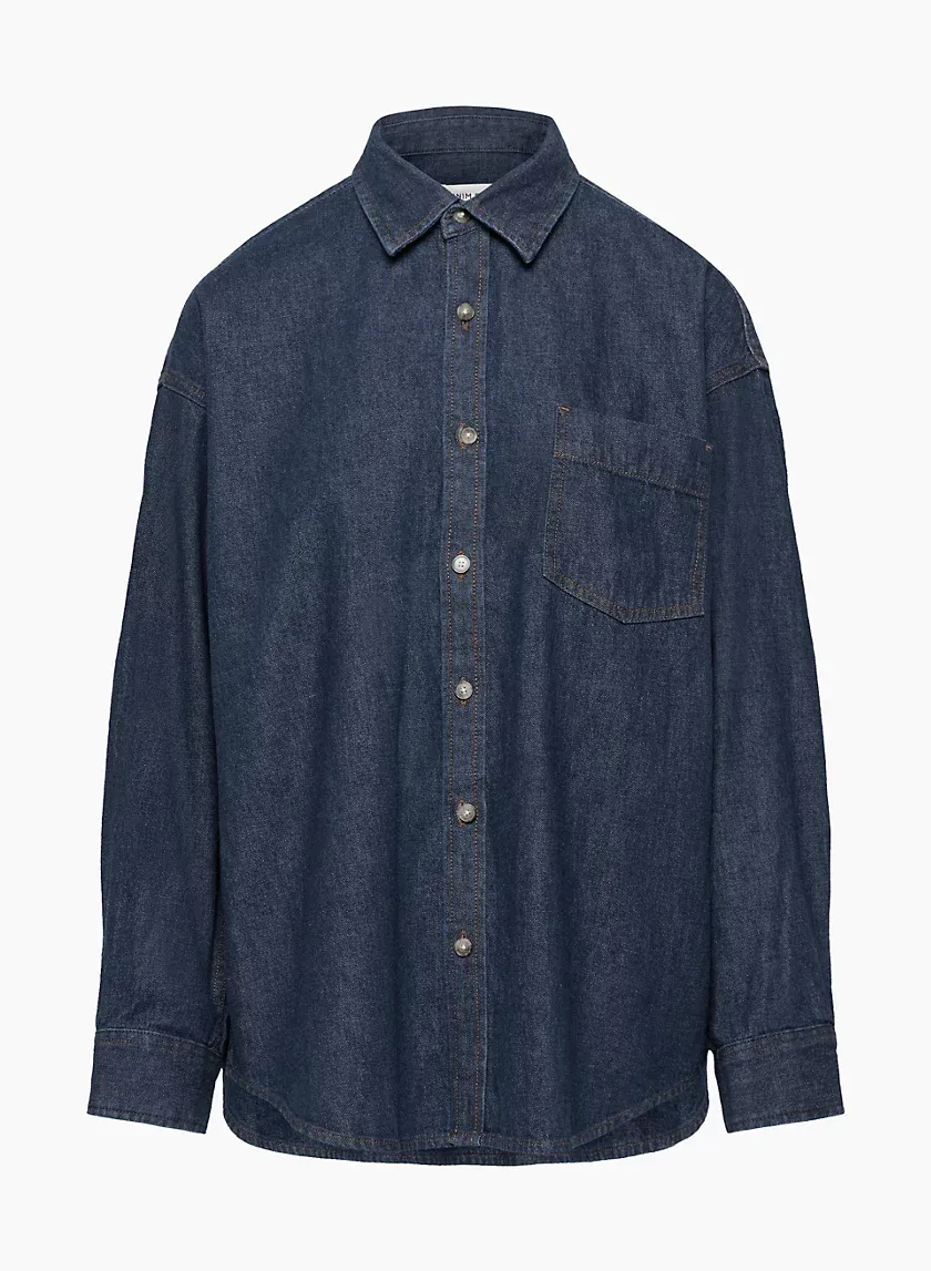 the '80s comfy denim shirt