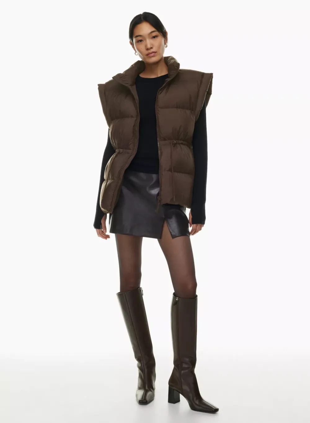 the chalet puffer vest