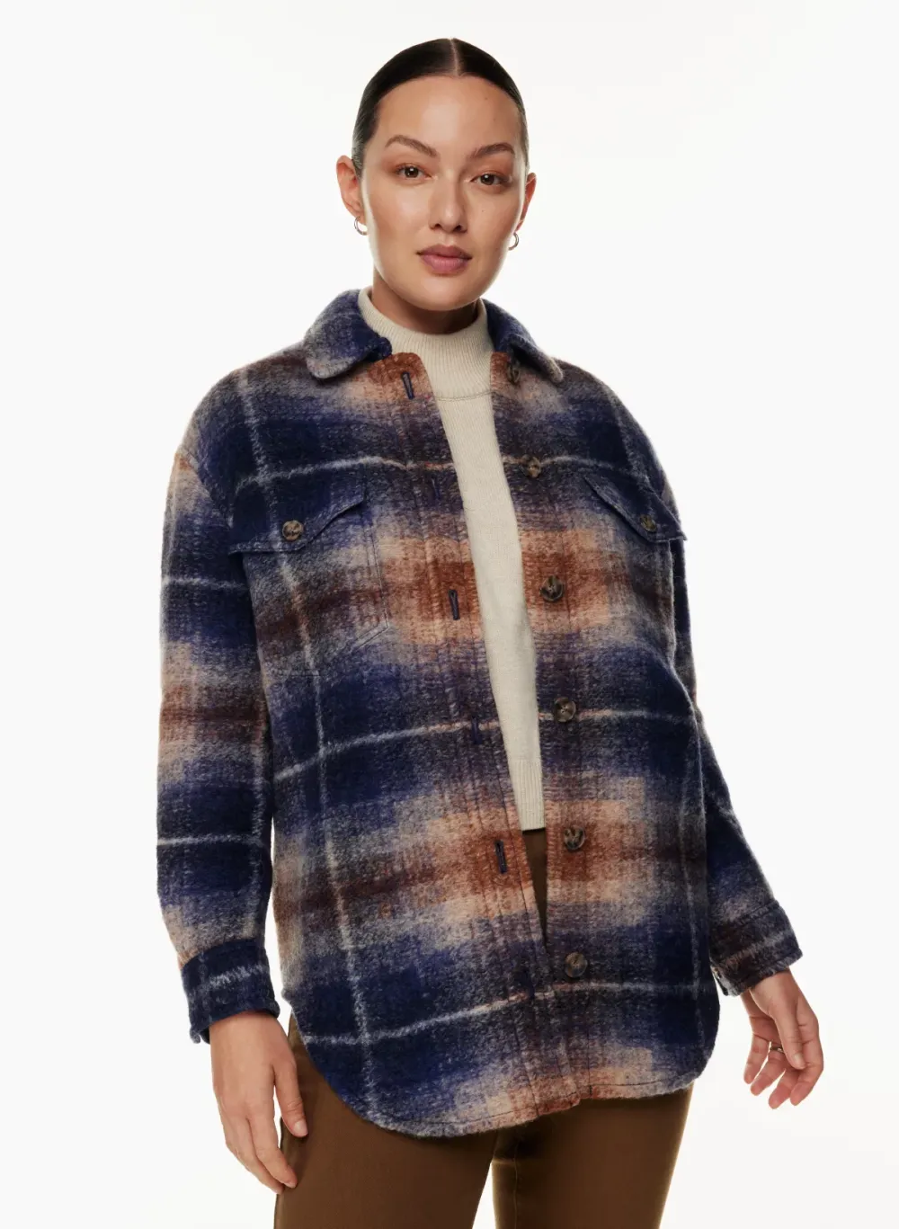 the gannaTM shirt jacket