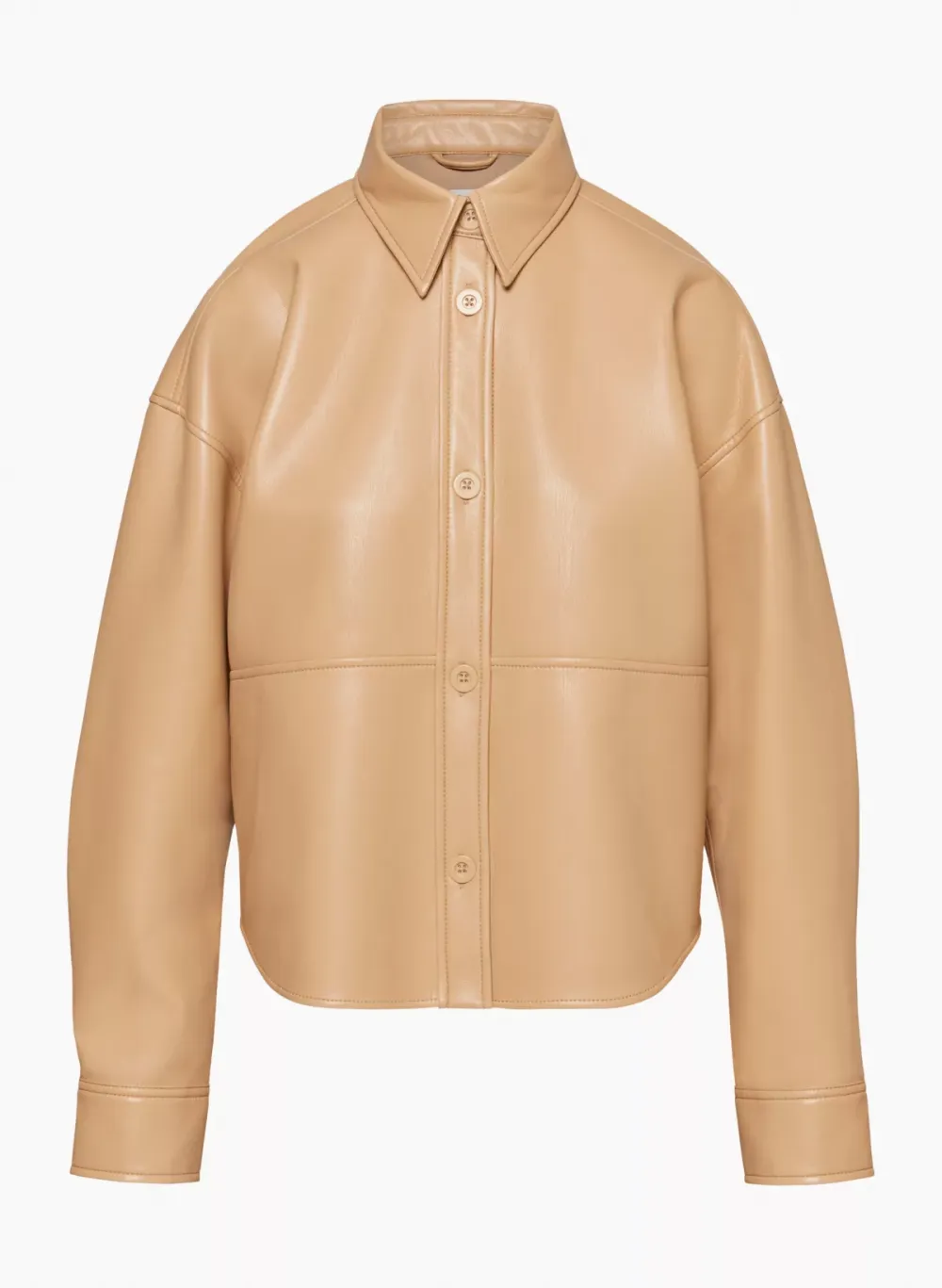 pelli hip shirt jacket