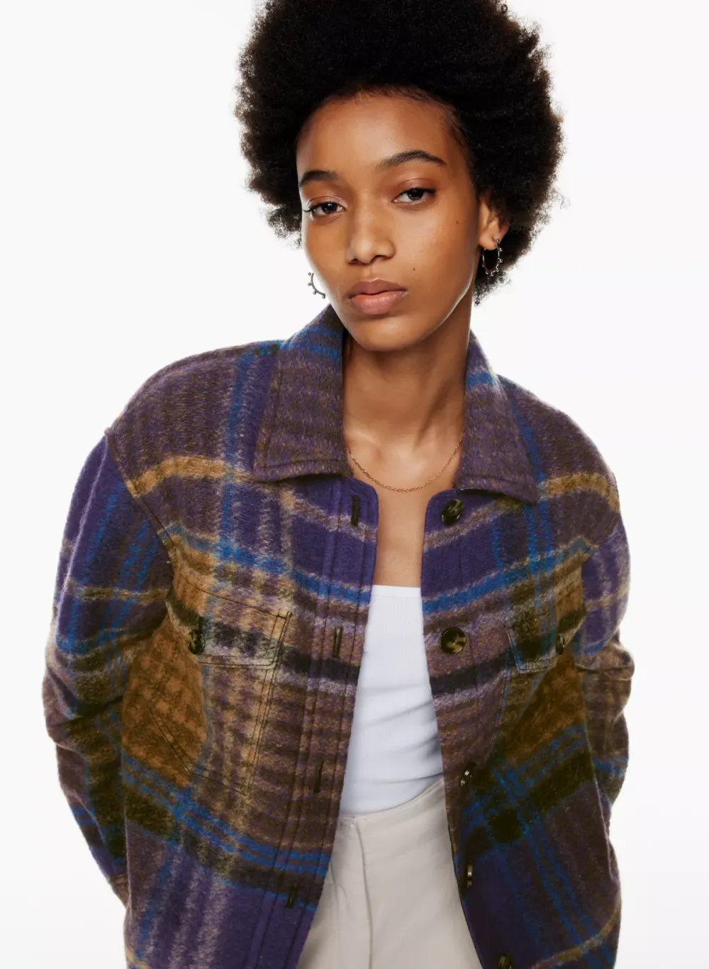 the gannaTM shirt jacket