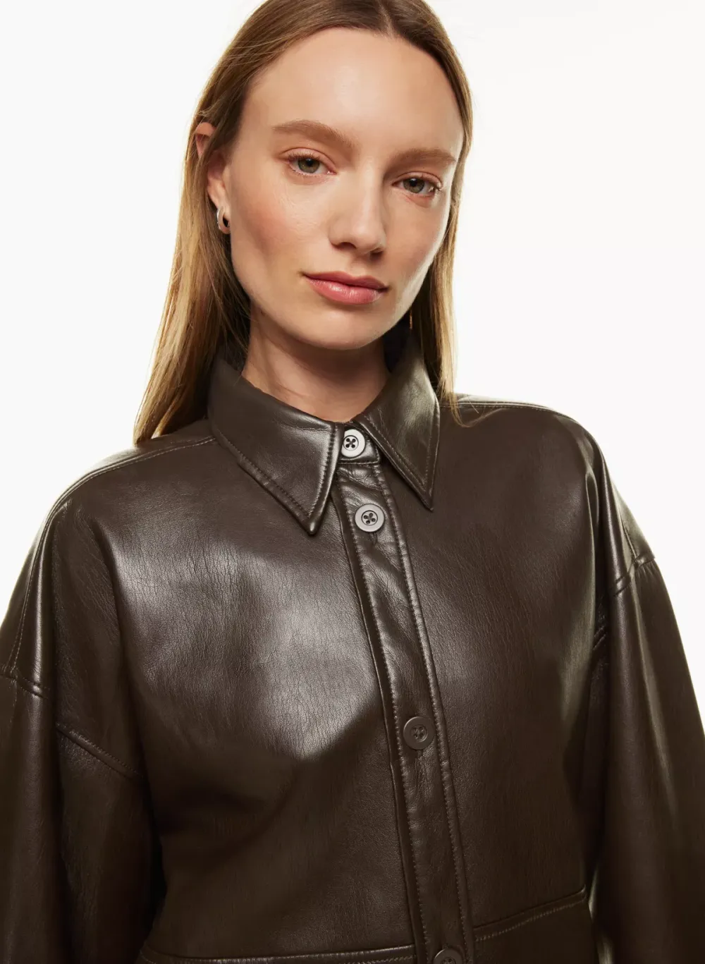 pelli hip shirt jacket