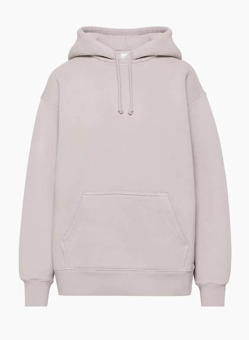 bubble fleece boyfriend hoodie