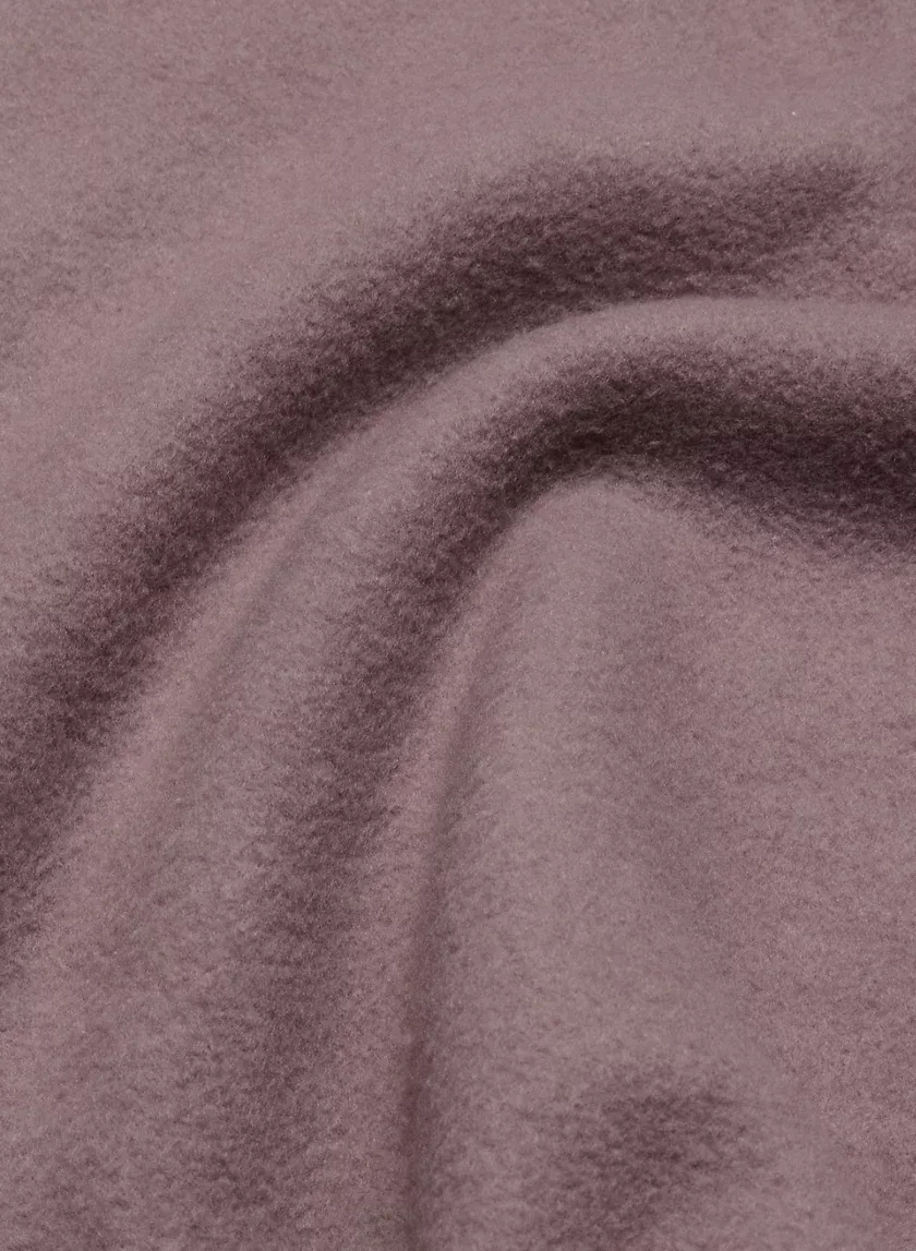 cozy fleece boyfriend 1/4 zip sweatshirt