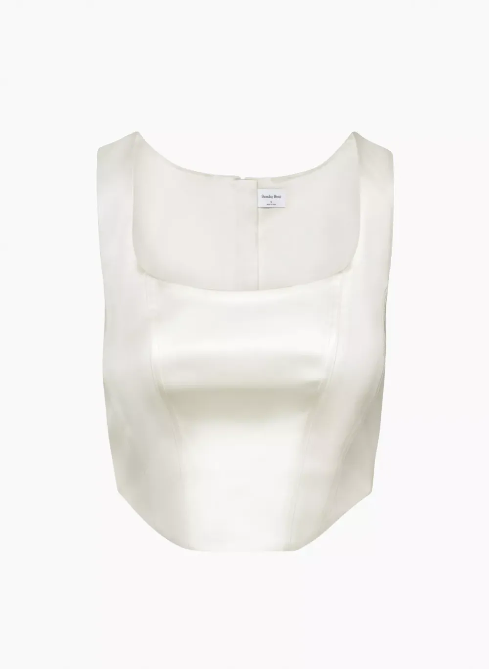 shiloh satin bustier