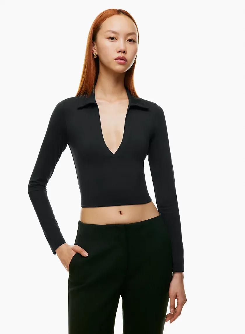 contour polo longsleeve