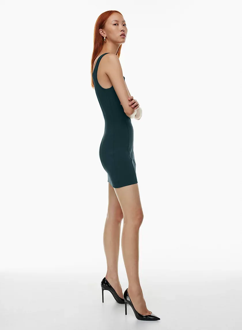 sculpt knit bustier dress